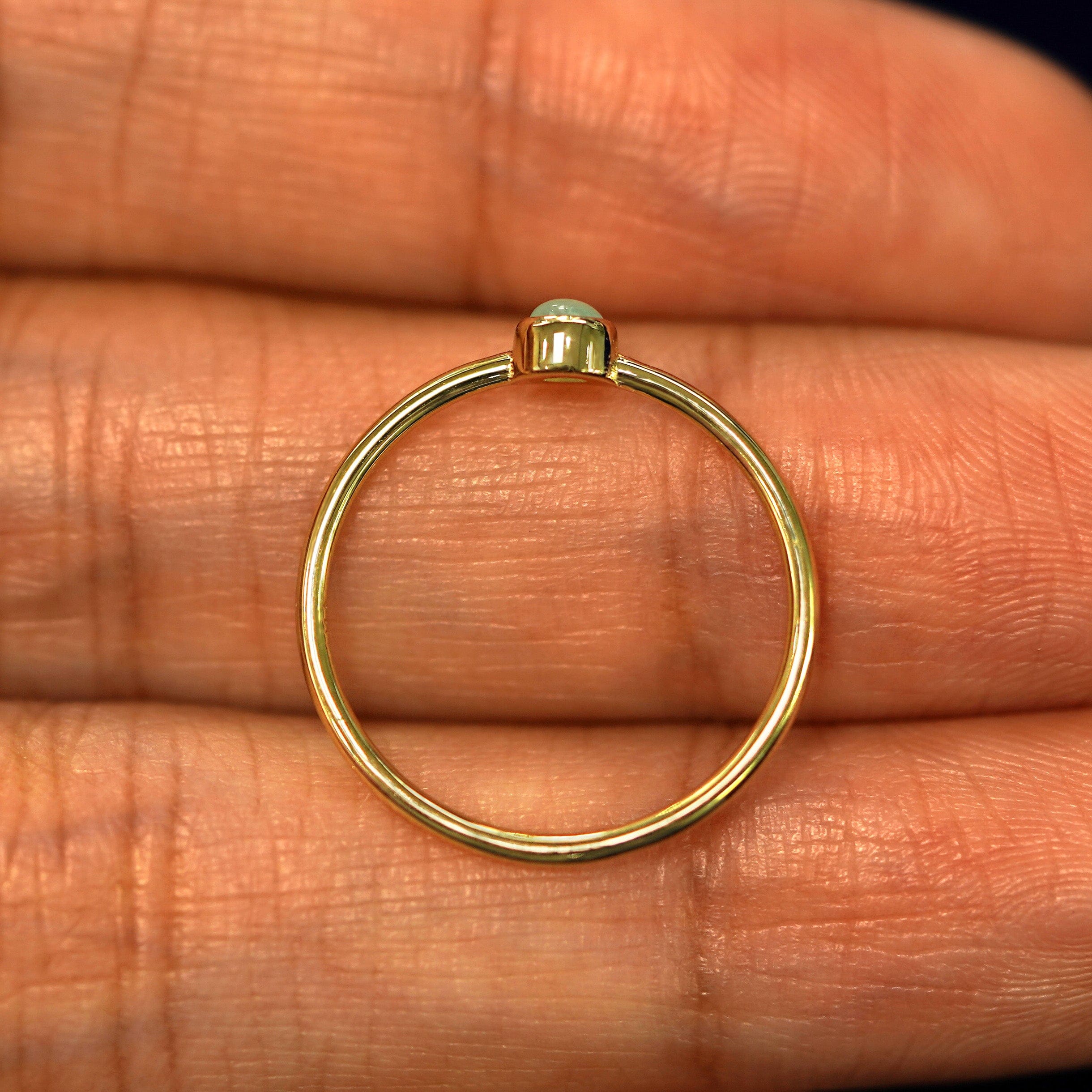 Automic Gold Studio Jade Ring