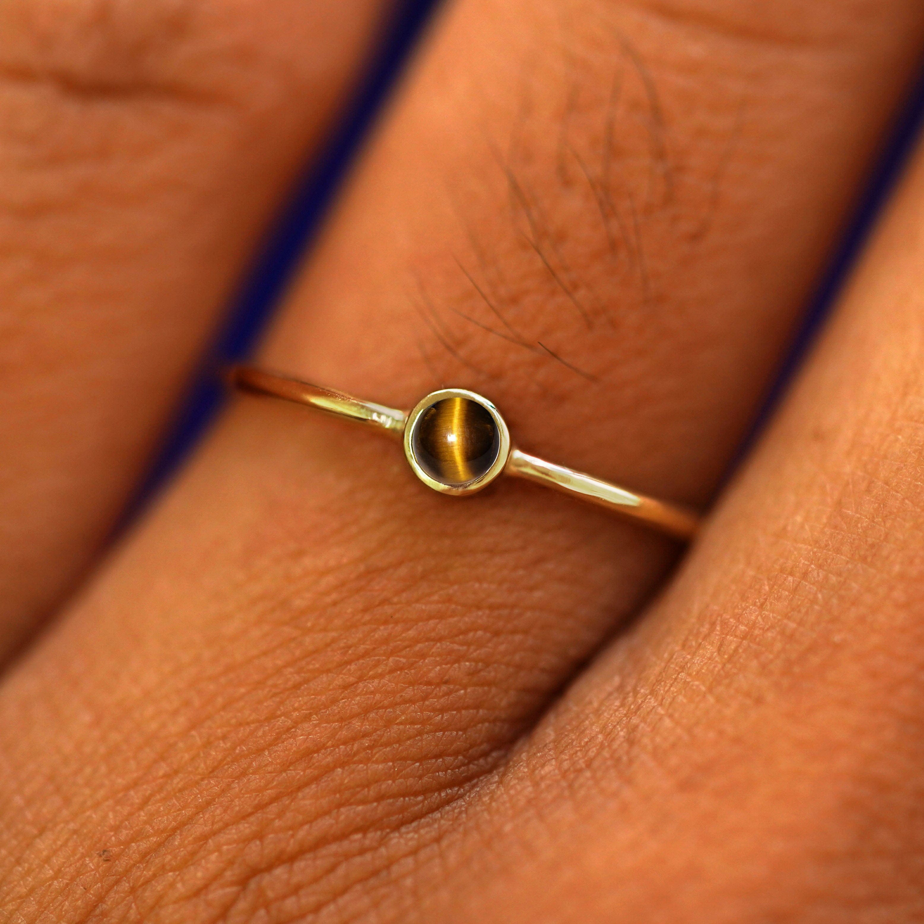 Automic Gold Studio Tiger Eye Ring