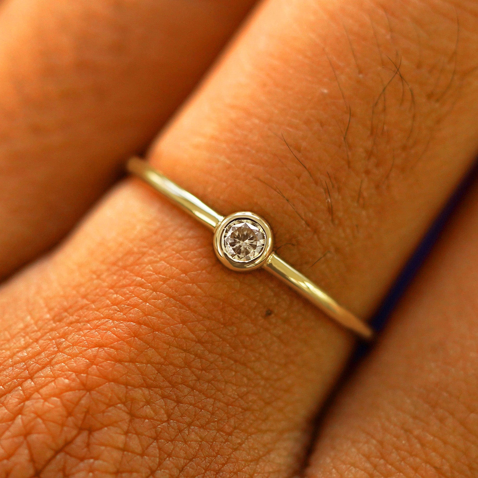 Automic Gold Studio Champagne Diamond Ring
