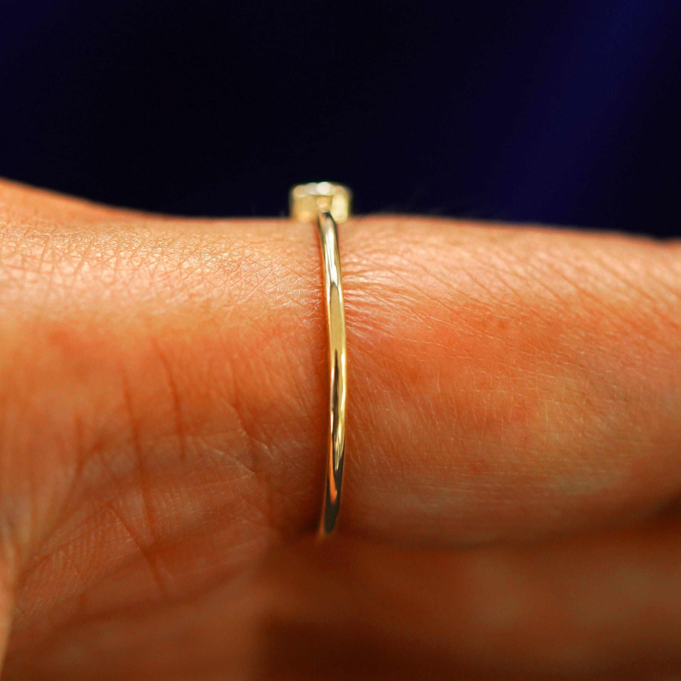 Automic Gold Studio Champagne Diamond Ring