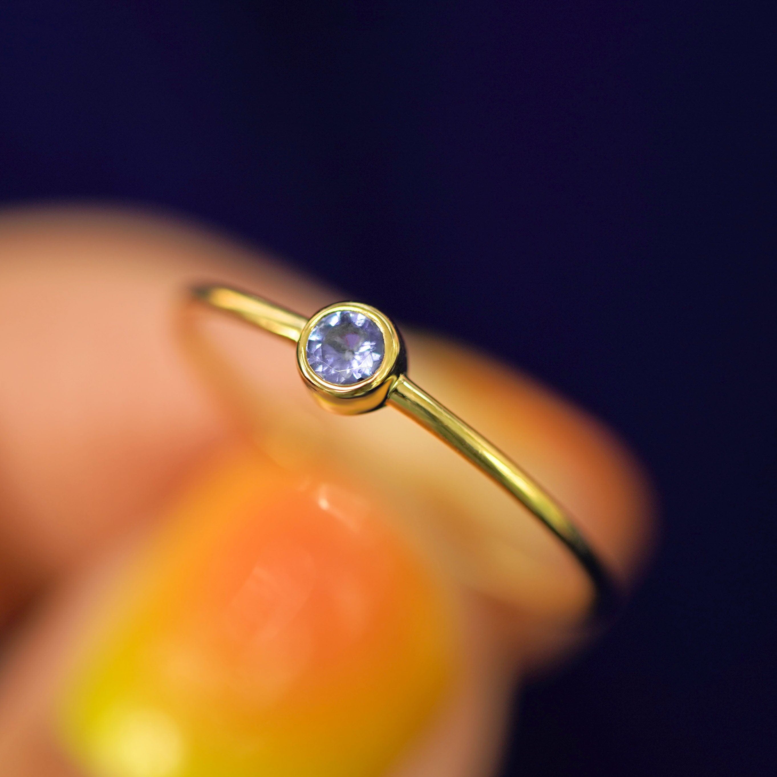 Automic Gold Studio Tanzanite Ring