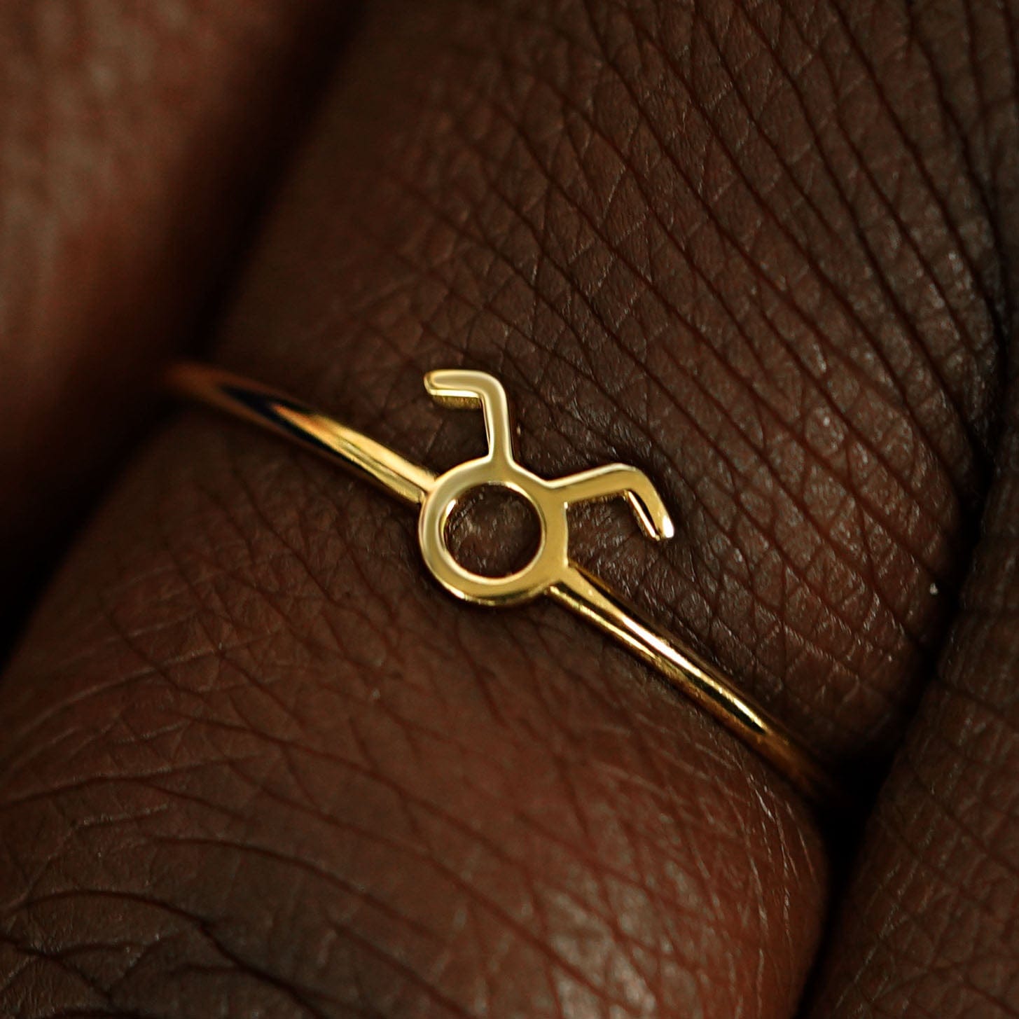Automic Gold Studio Horoscope Ring
