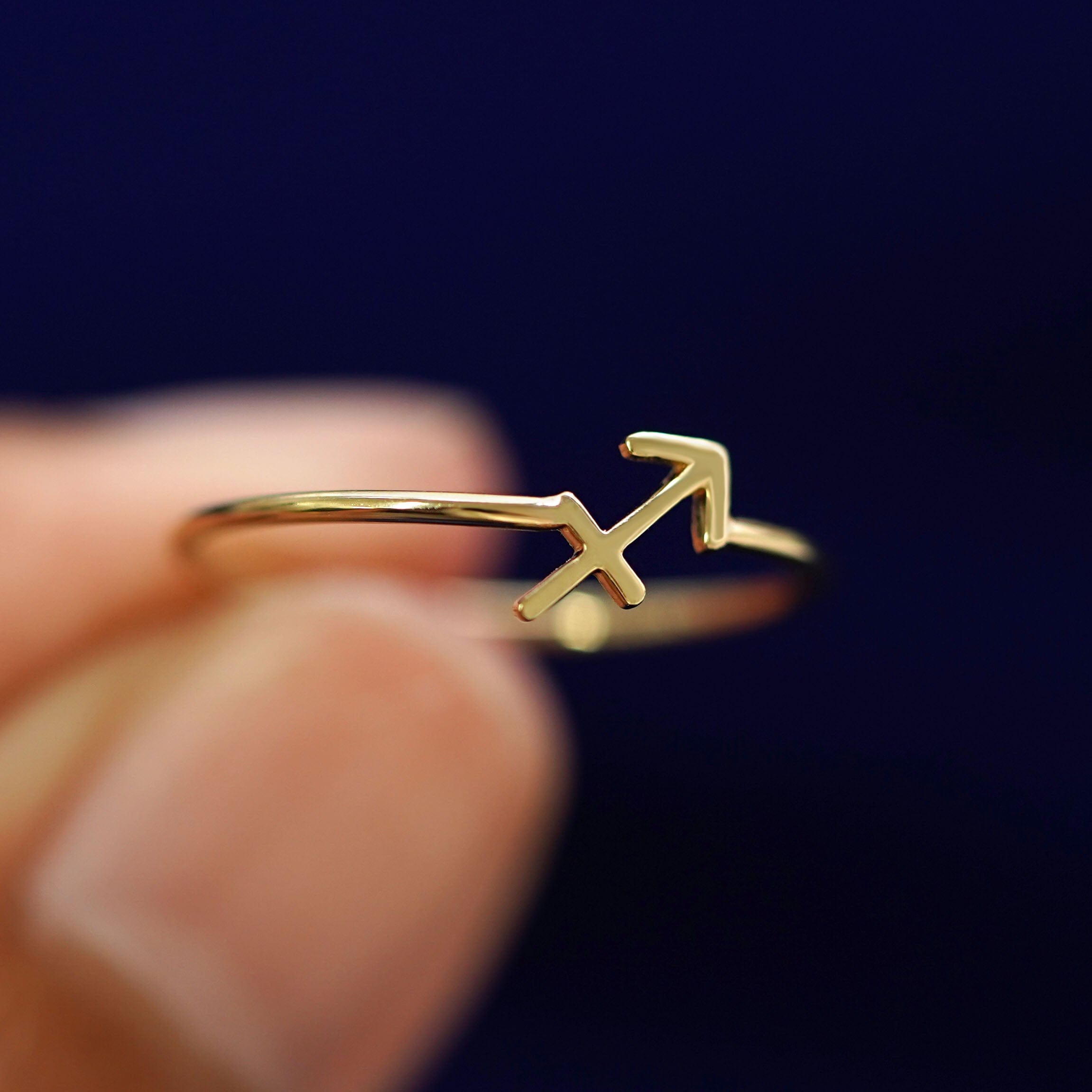 Automic Gold Studio Horoscope Ring