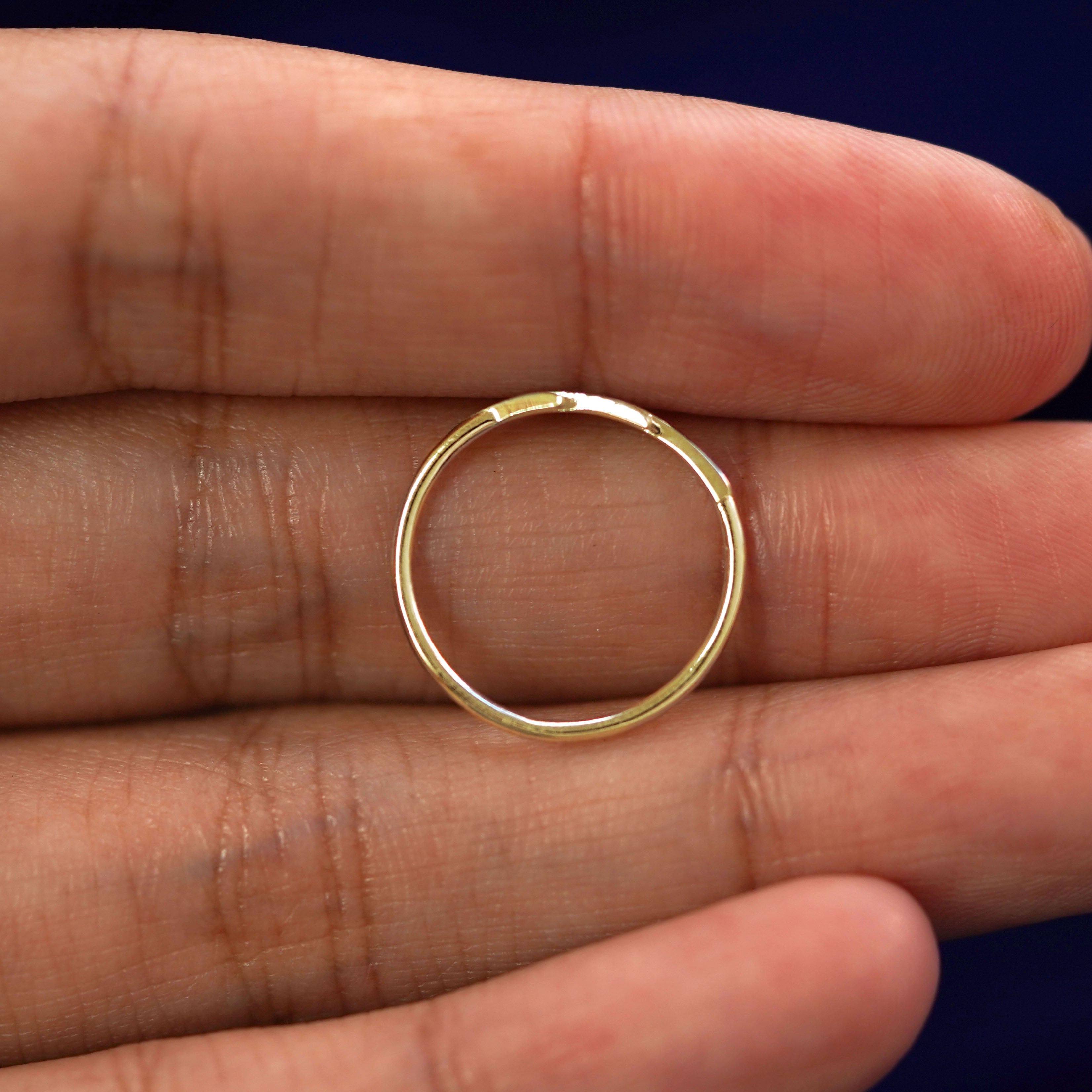 Automic Gold Studio Lightning Bolt Ring