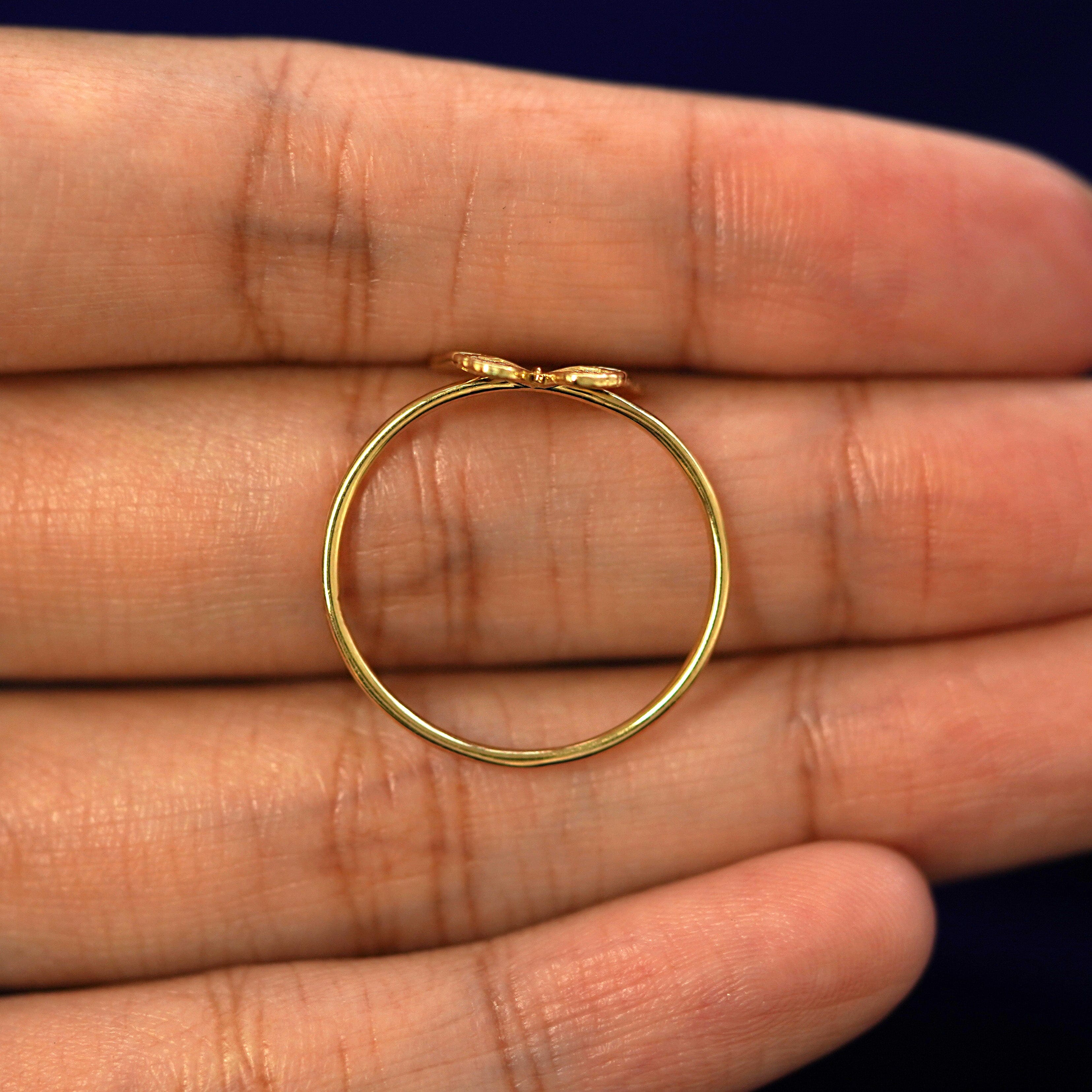 Automic Gold Studio Butterfly Ring