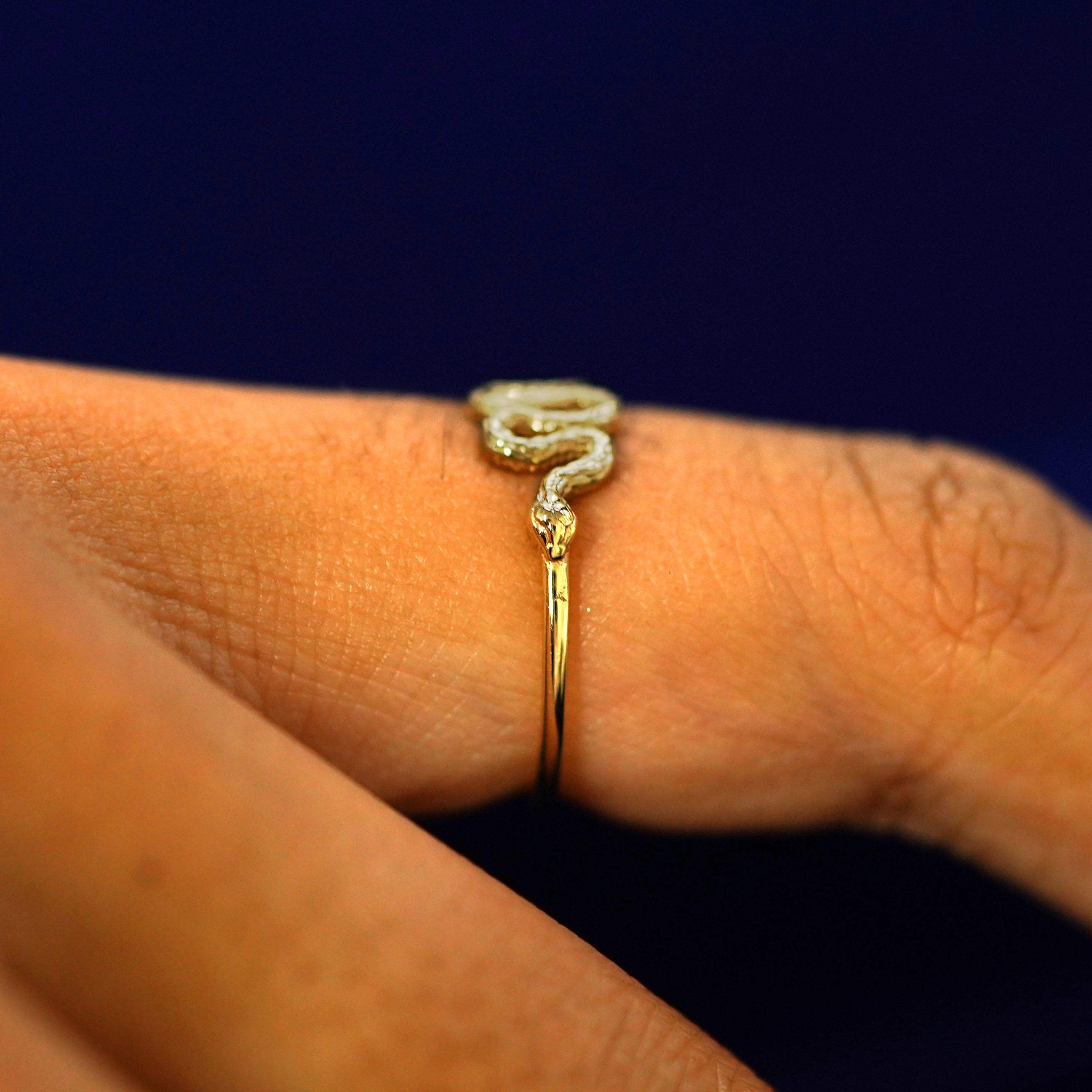 Automic Gold Studio Snake Ring