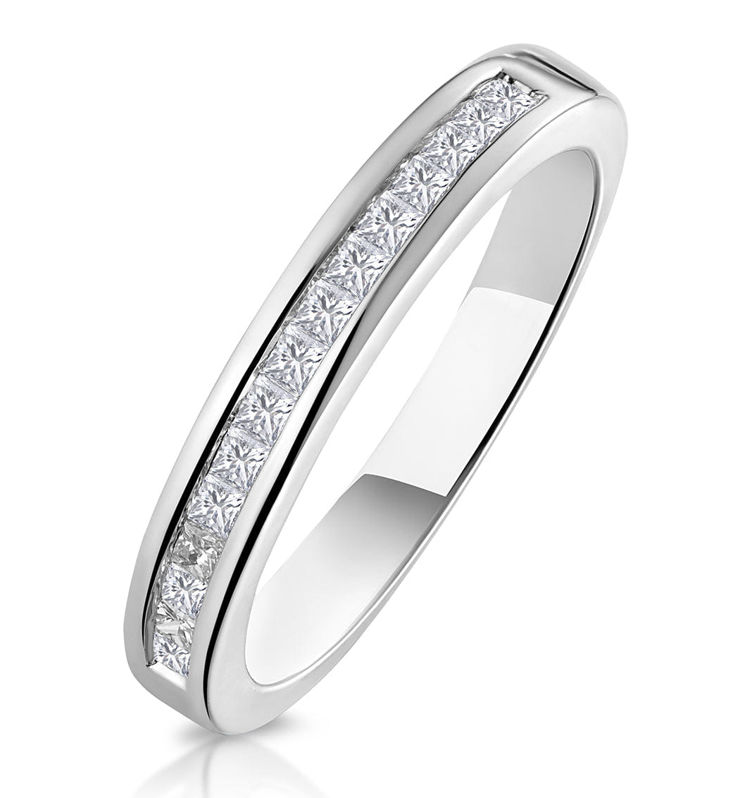 Diamond Eleri Matching Wedding Band 0.50ct H/Si Diamond in 18K White Gold