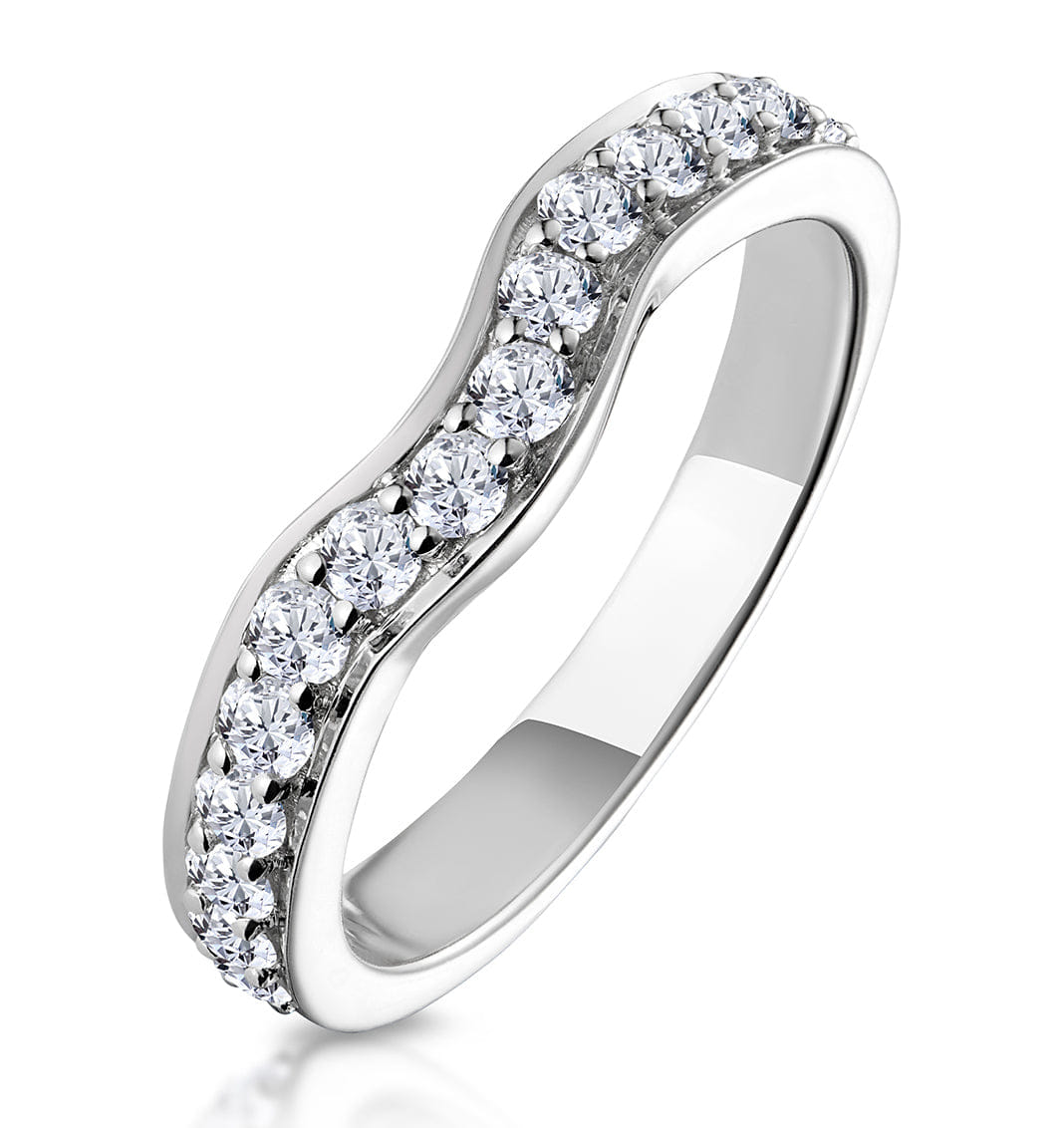 Diamond Seraphina Matching Wedding Band 0.46ct H/Si Diamond in 18K White Gold