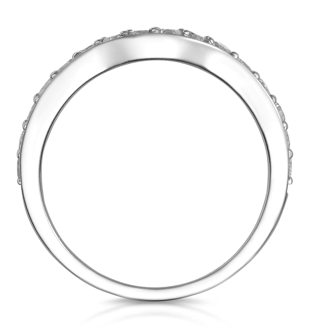 Diamond Seraphina Matching Wedding Band 0.46ct H/Si Diamond in 18K White Gold