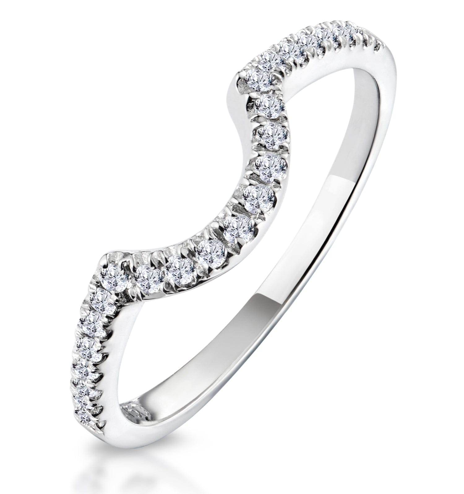 Diamond Ella Matching Wedding Band 0.30ct G/Si Diamond in Platinum