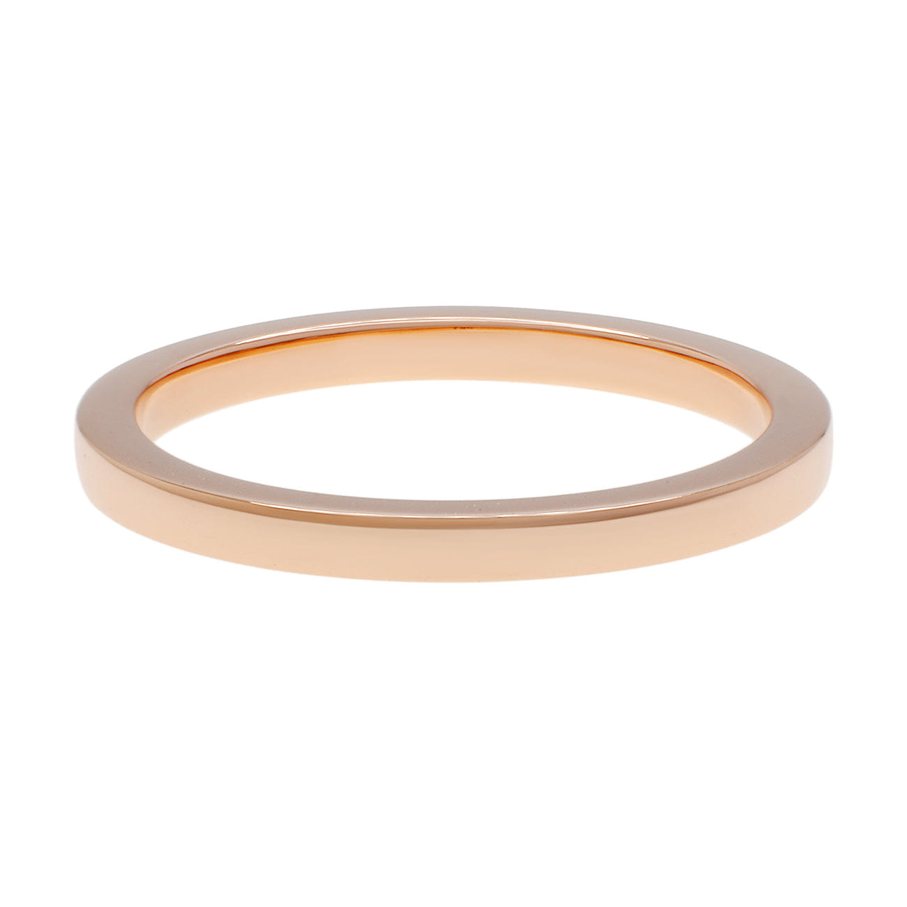 RING 18K Rose Gold Band Ring