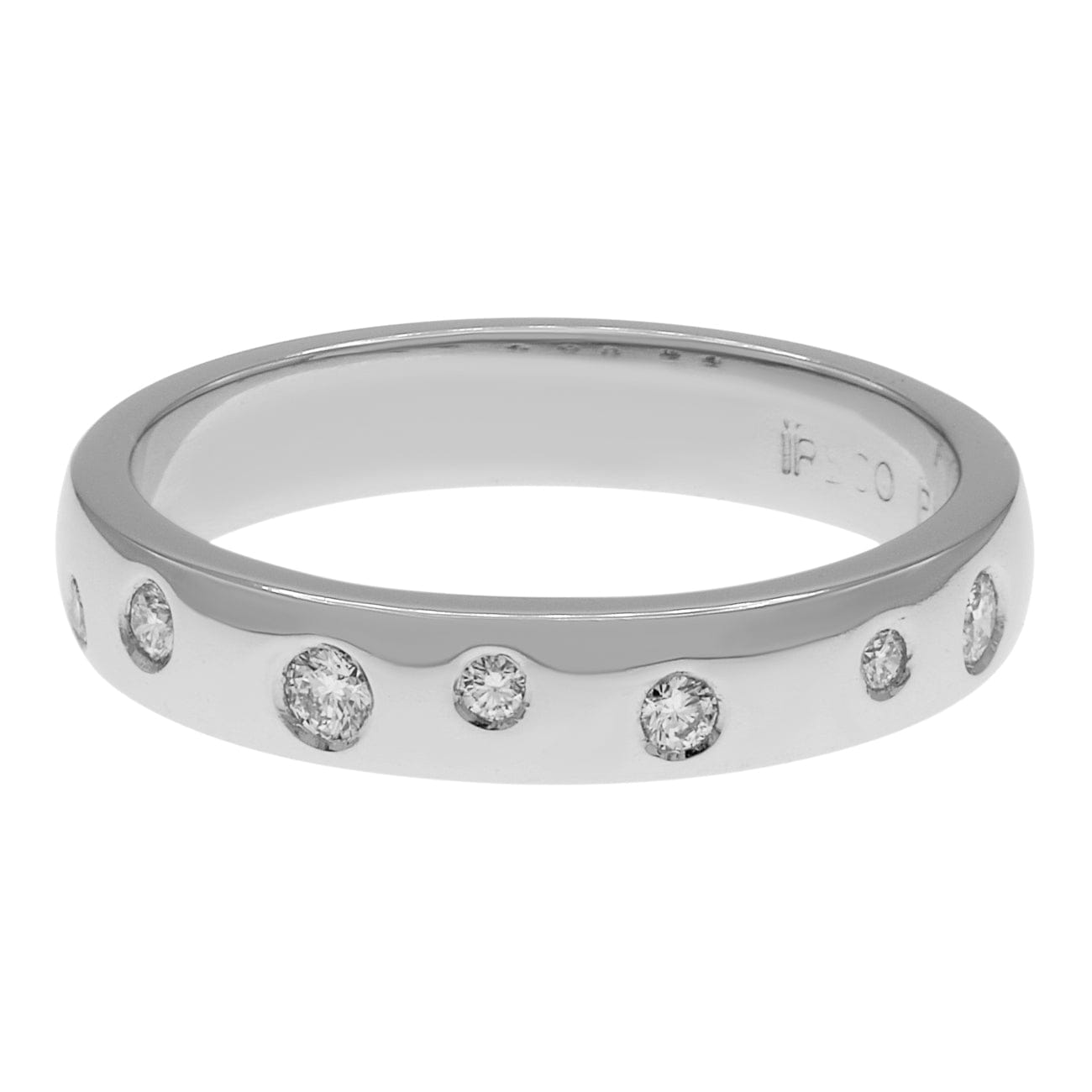 Diamond Platinum 0.20 Carat Sprinkle Diamond Ring