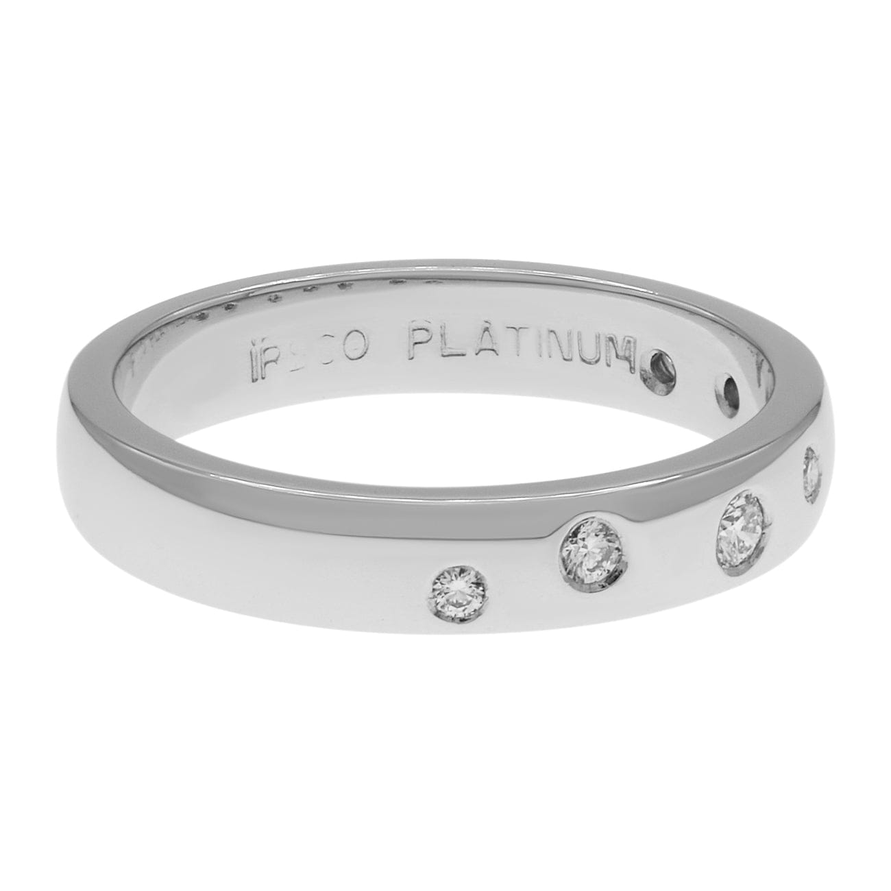 Diamond Platinum 0.20 Carat Sprinkle Diamond Ring