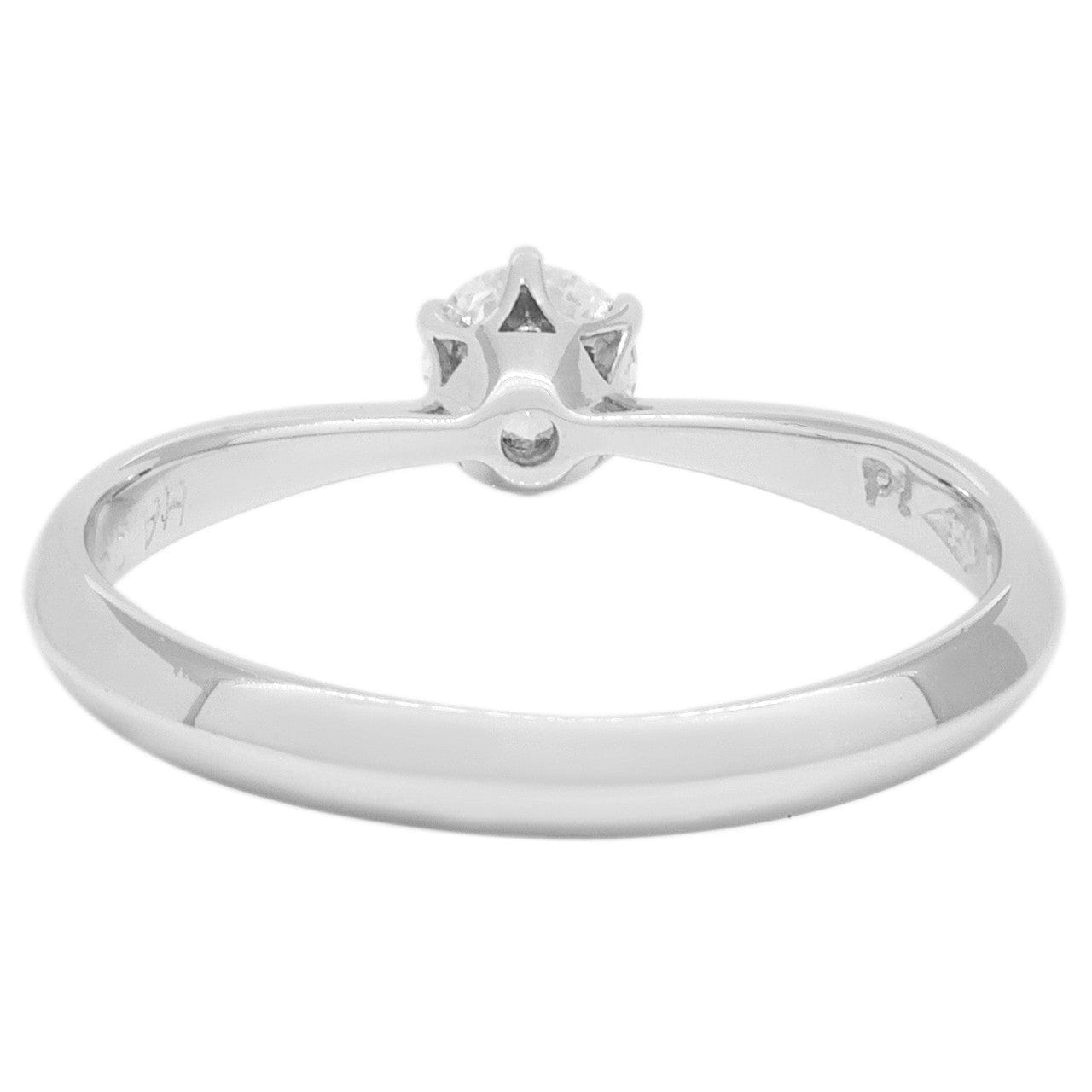 Solitaire Platinum 0.23 Carat Diamond Solitaire Ring