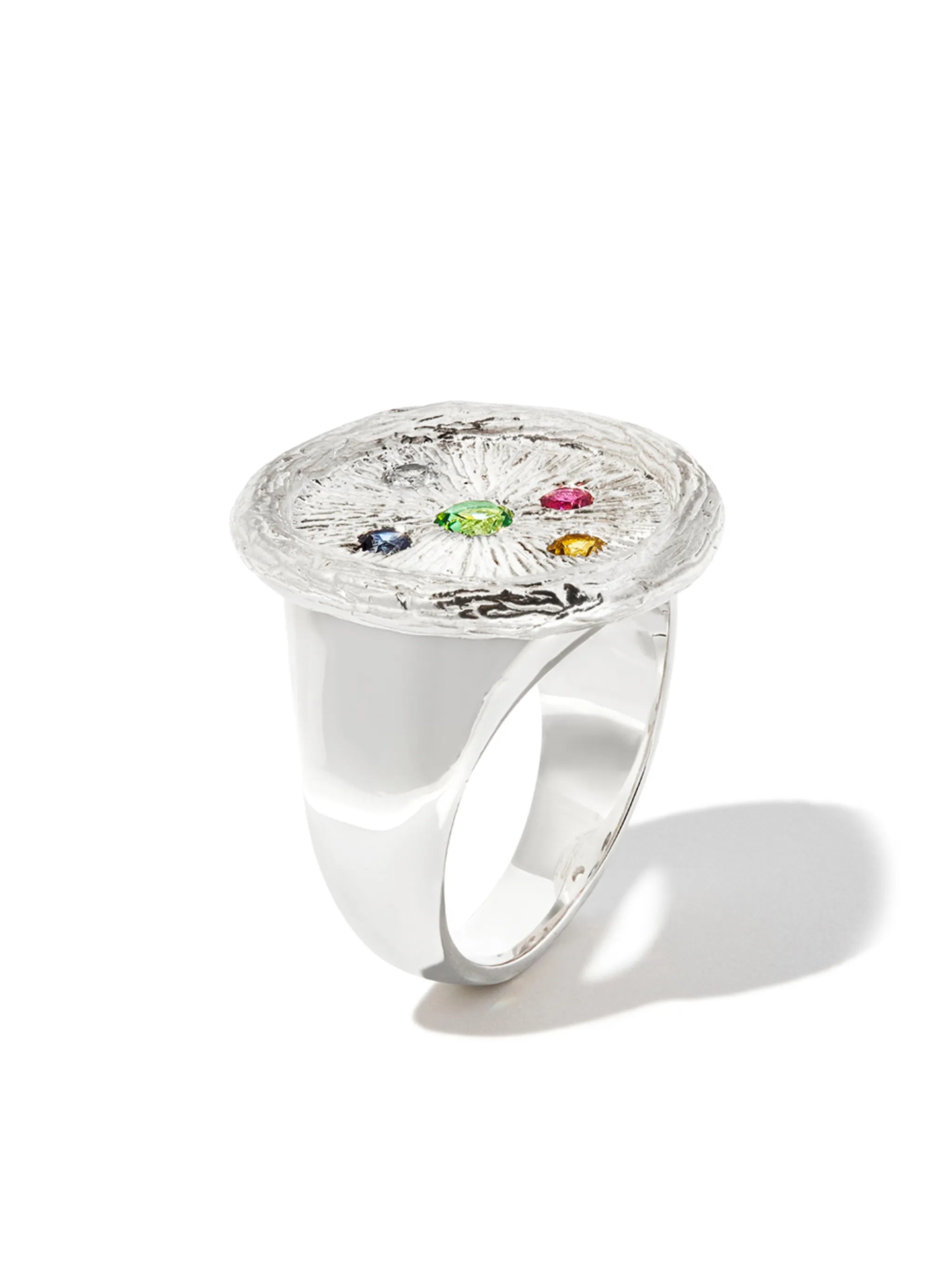 Bleue Burnham Plants See Better sapphire signet ring