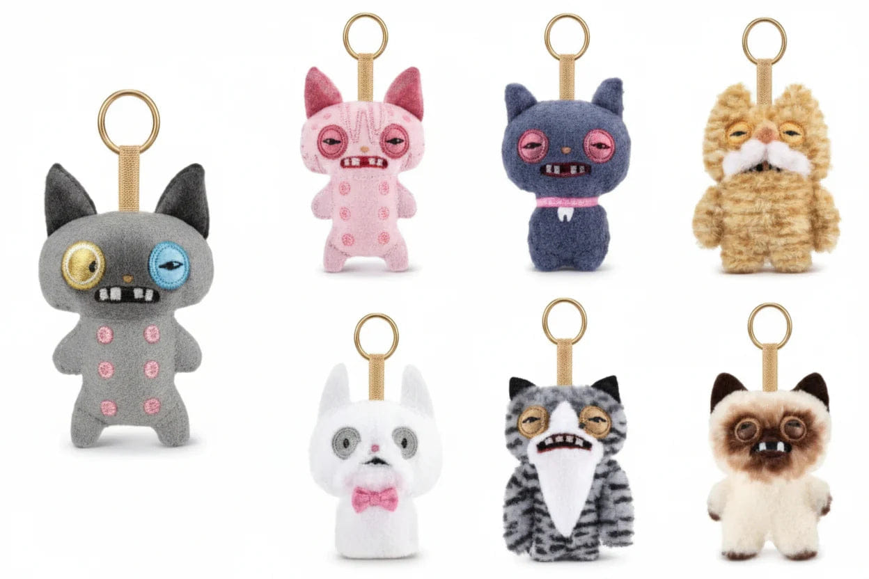 Fuggler x Alley Cats Edition Plush Pendant Blind Box