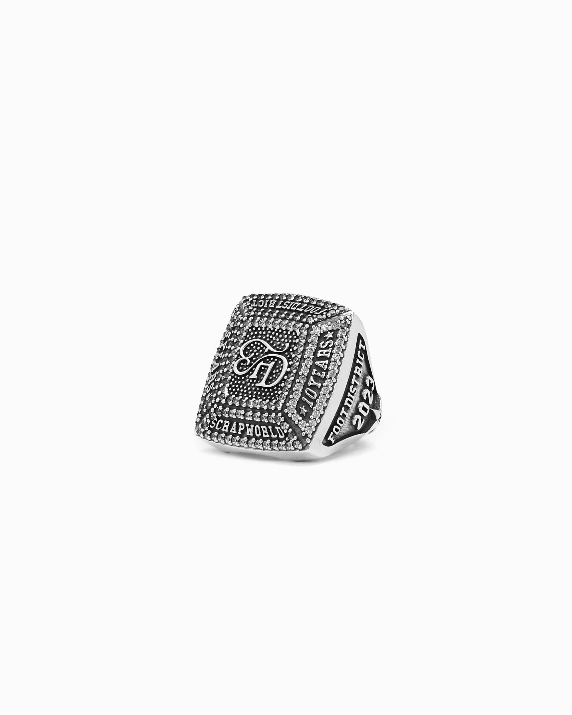 RING Joyería x ScrapWorld FOOTDISTRICT x ScrapWorld Unisex Ring Unisex