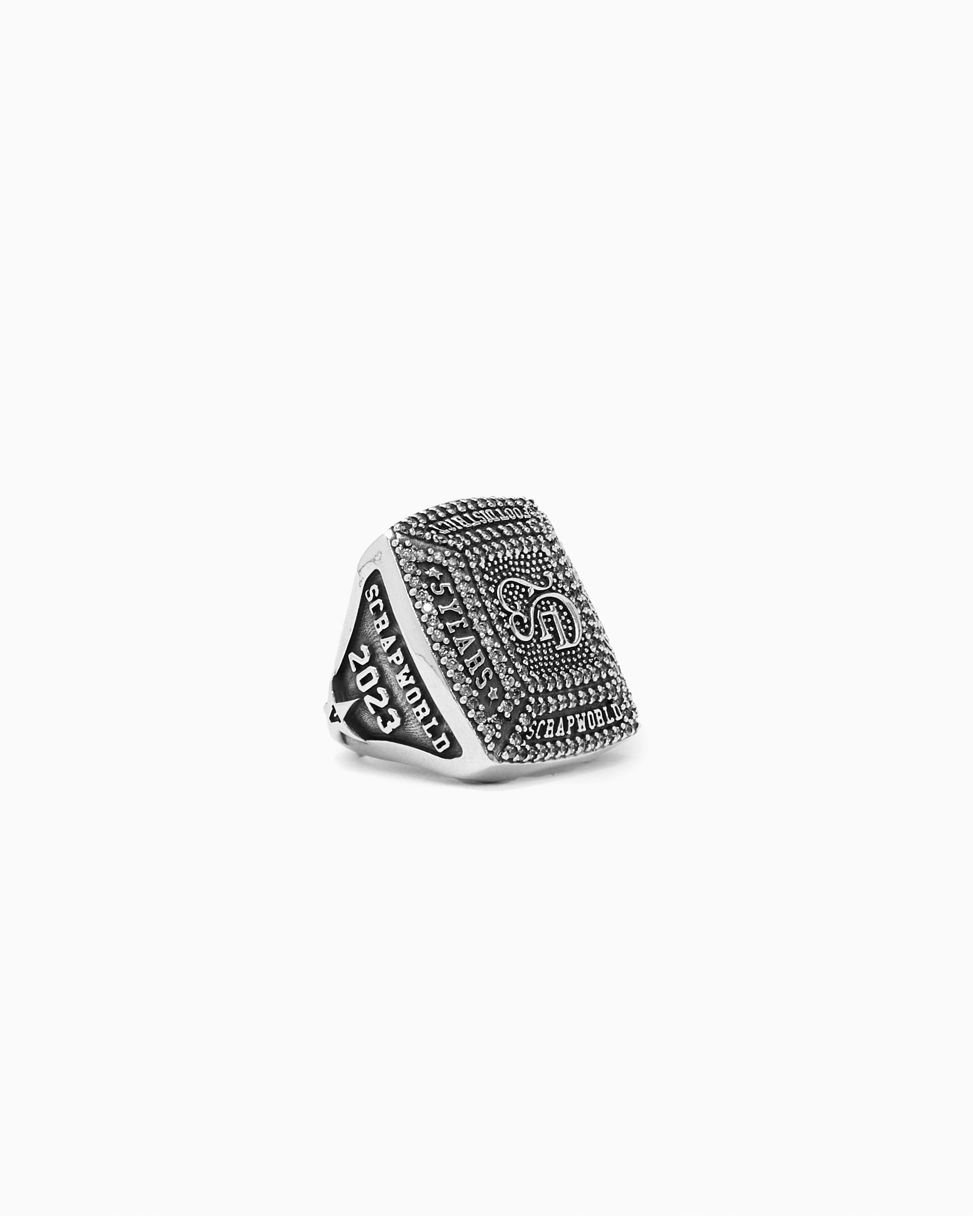 RING Joyería x ScrapWorld FOOTDISTRICT x ScrapWorld Unisex Ring Unisex