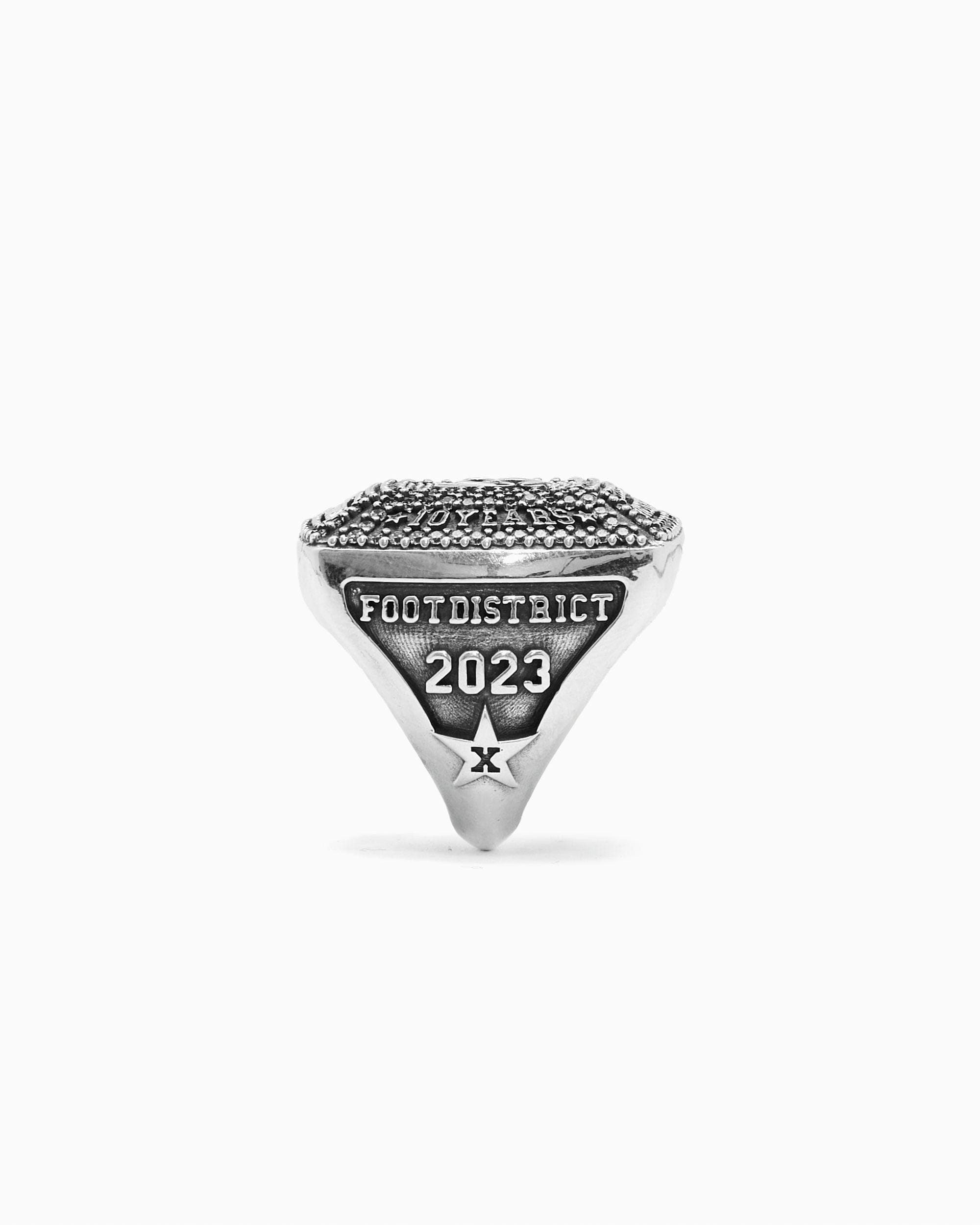 RING Joyería x ScrapWorld FOOTDISTRICT x ScrapWorld Unisex Ring Unisex