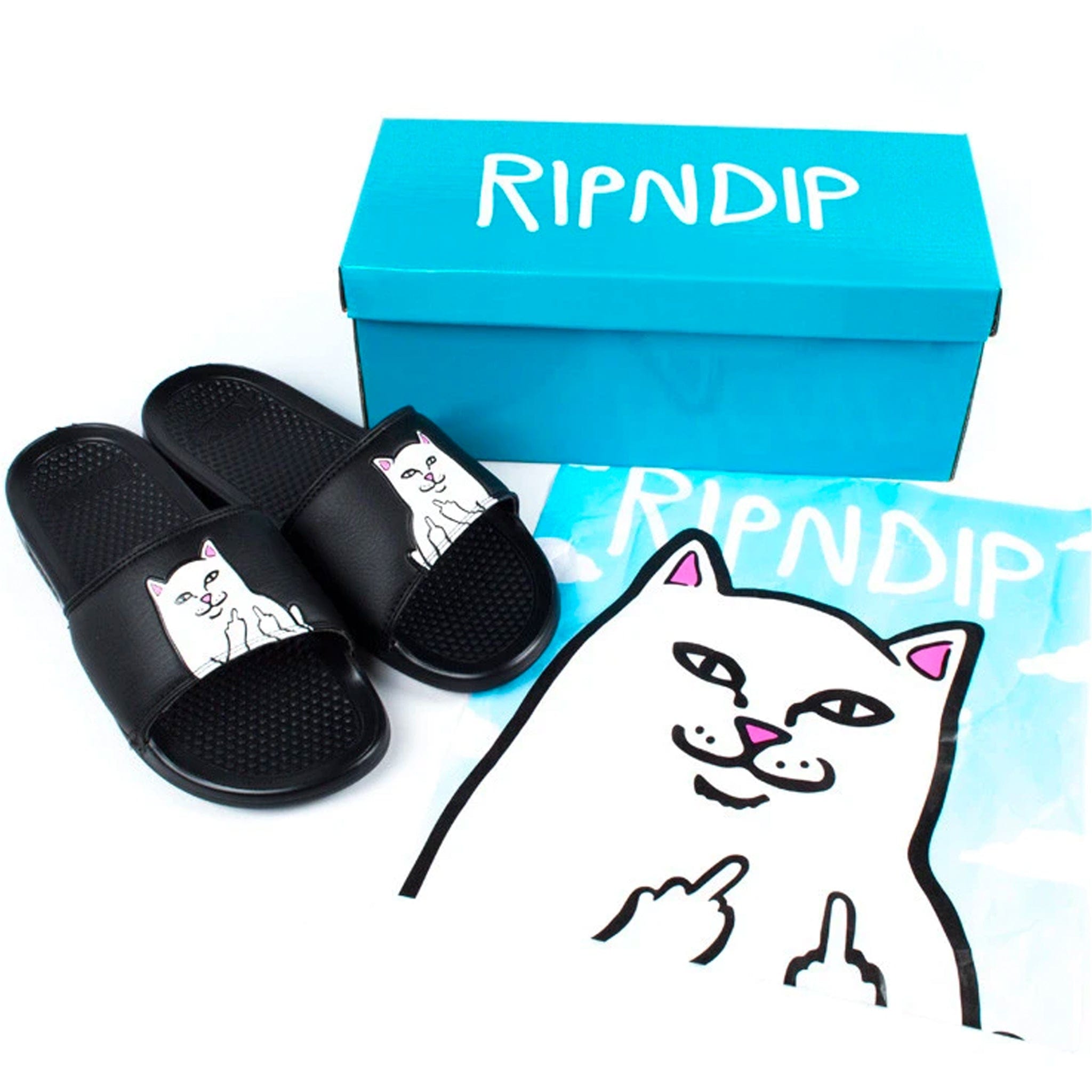 Ripndip Lord Nermal Slides (Black)