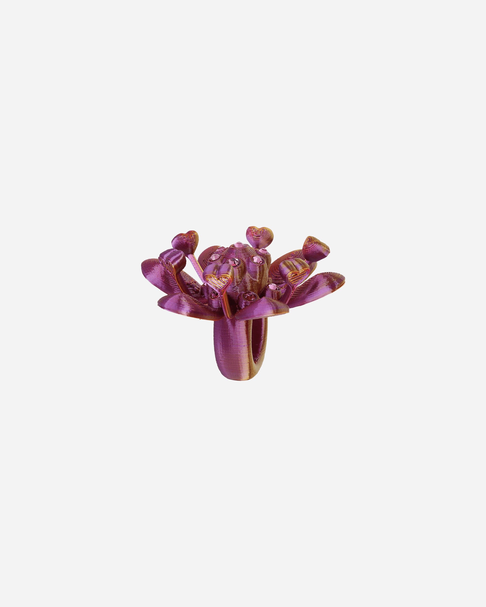 Roussey Florarea Ring Pink Taffeta