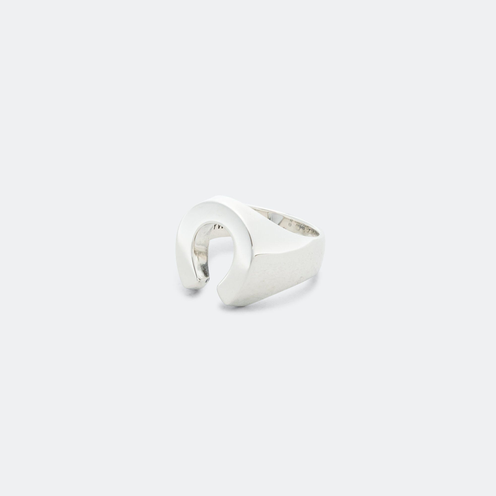 Good Art Hlywd Horseshoe Ring Smooth - AA - 925 Silver
