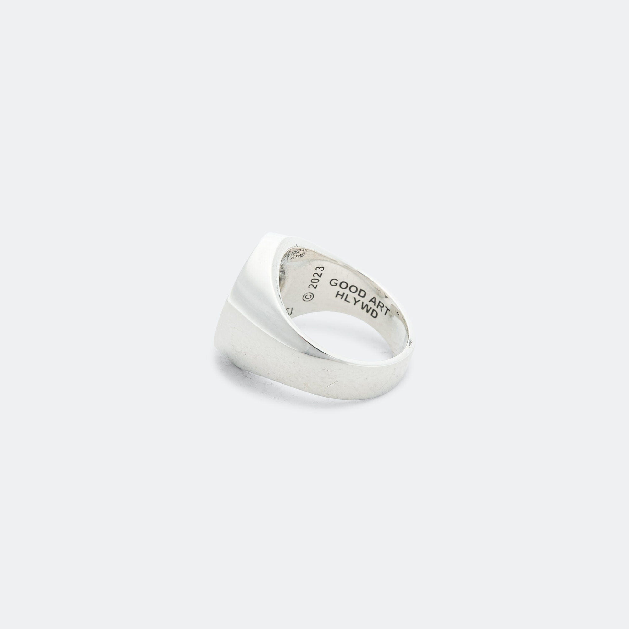 Good Art Hlywd Horseshoe Ring Smooth - AA - 925 Silver