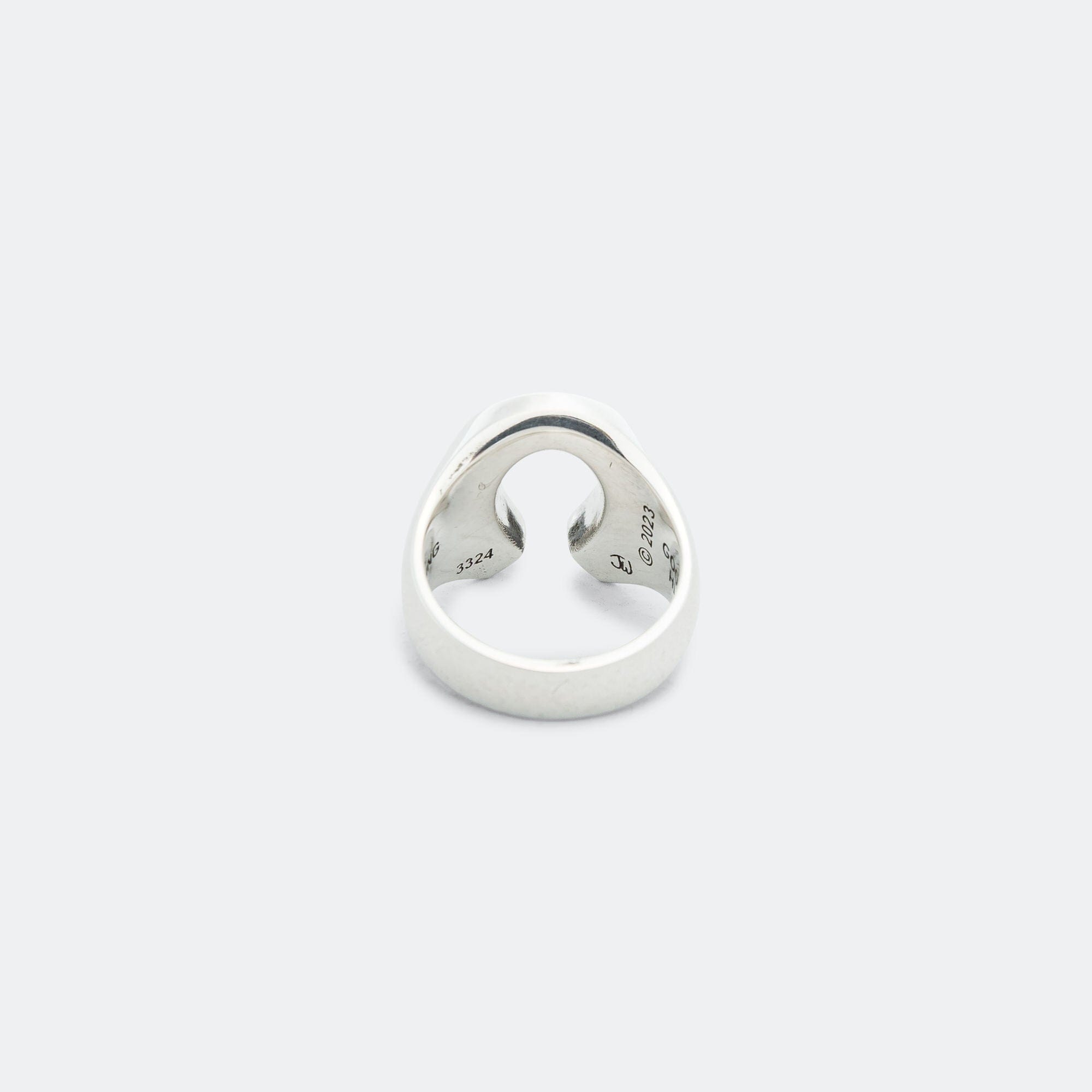 Good Art Hlywd Horseshoe Ring Smooth - AA - 925 Silver