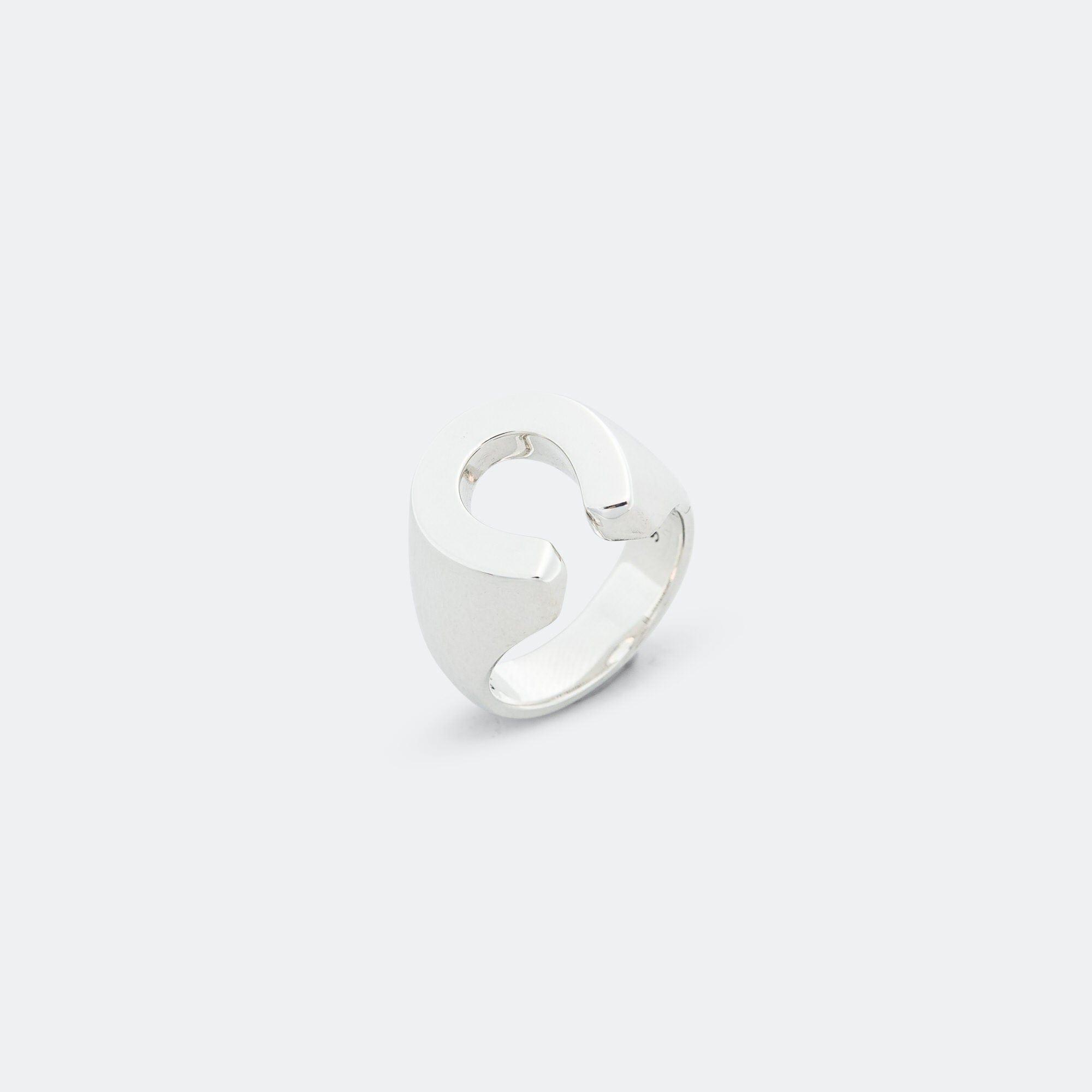 Good Art Hlywd Horseshoe Ring Smooth - AA - 925 Silver