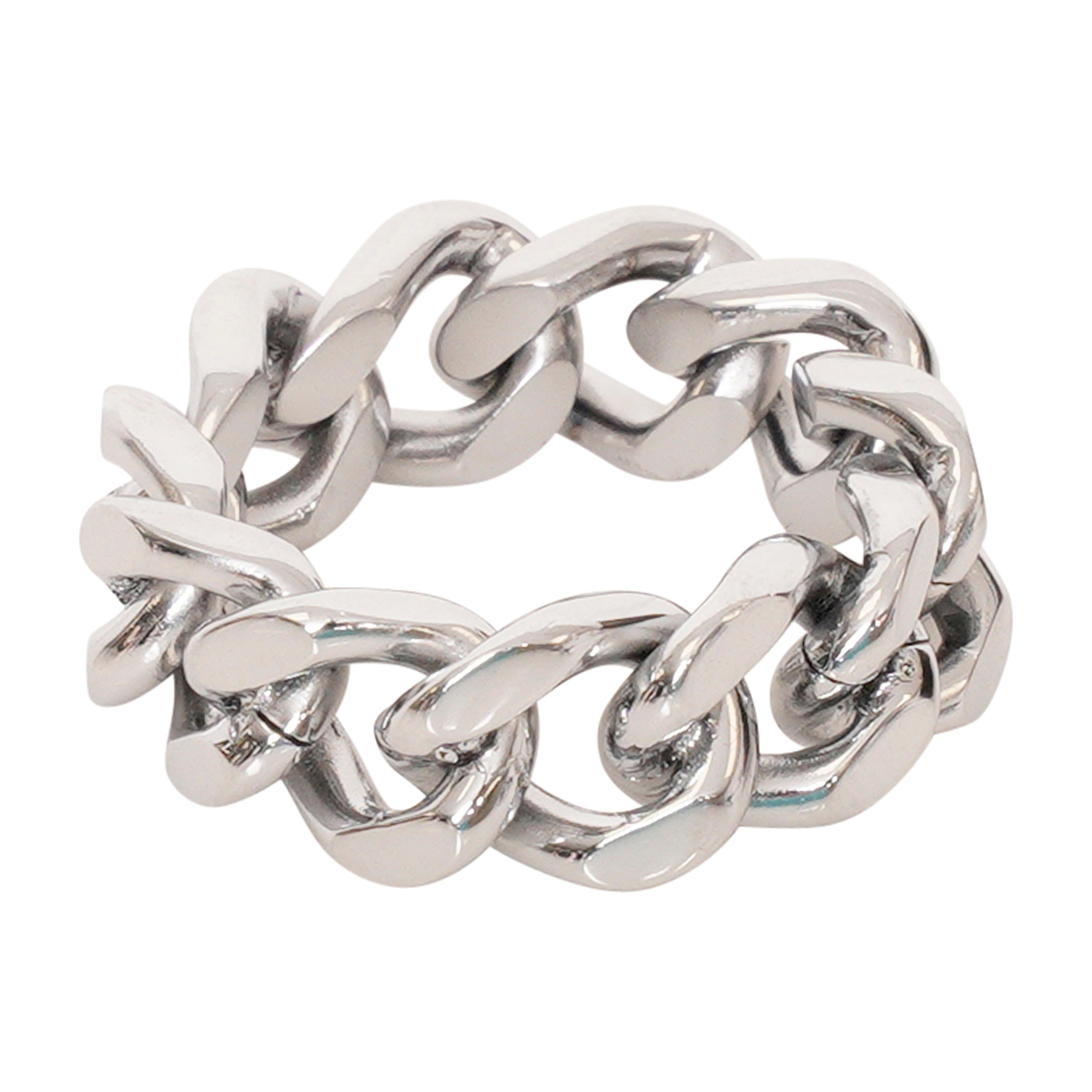 UN:IK Jewellery Cuban Ring - Gold / Silver