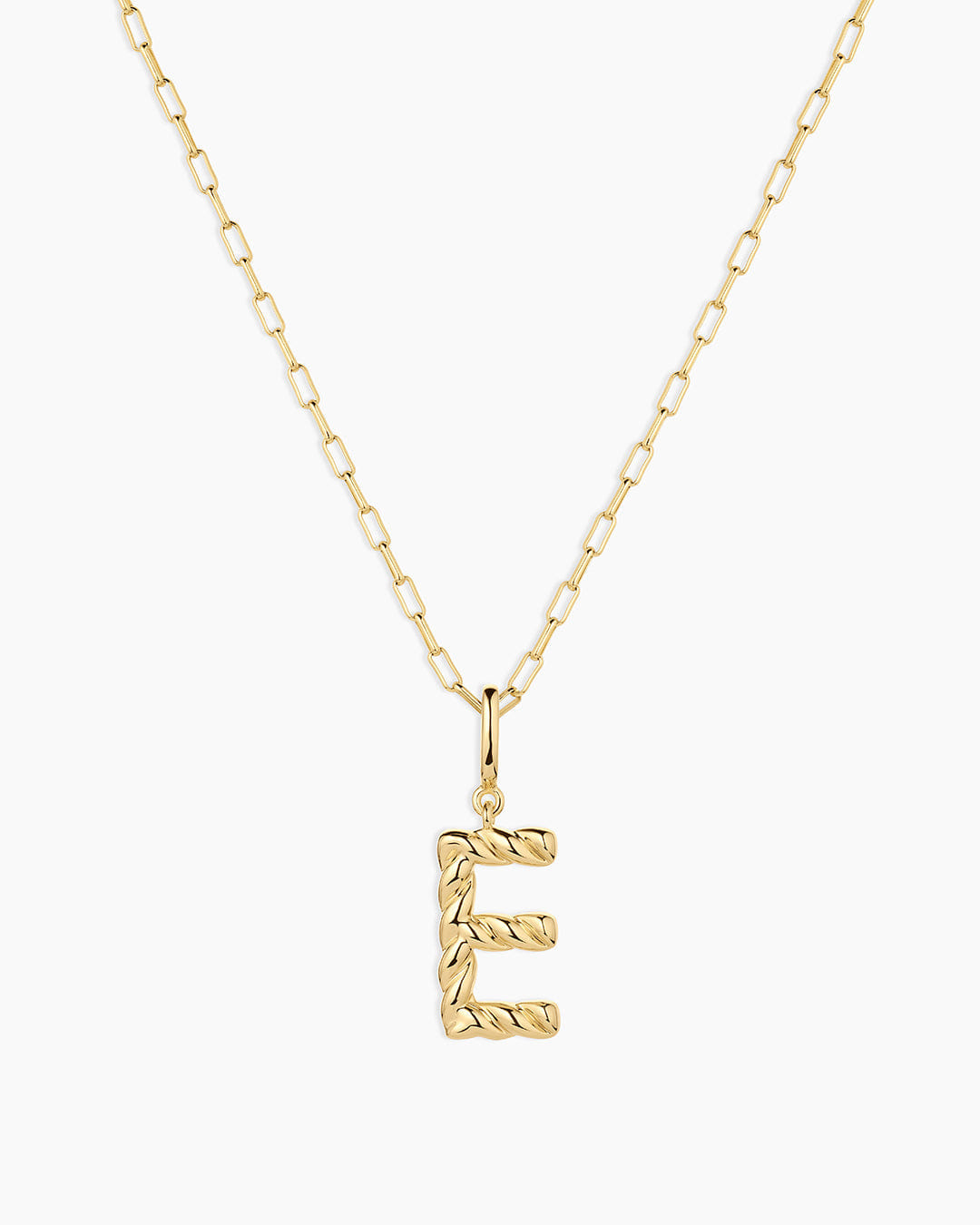 Winter 2026 Fashion Crew Alphabet Statement Charm Necklace