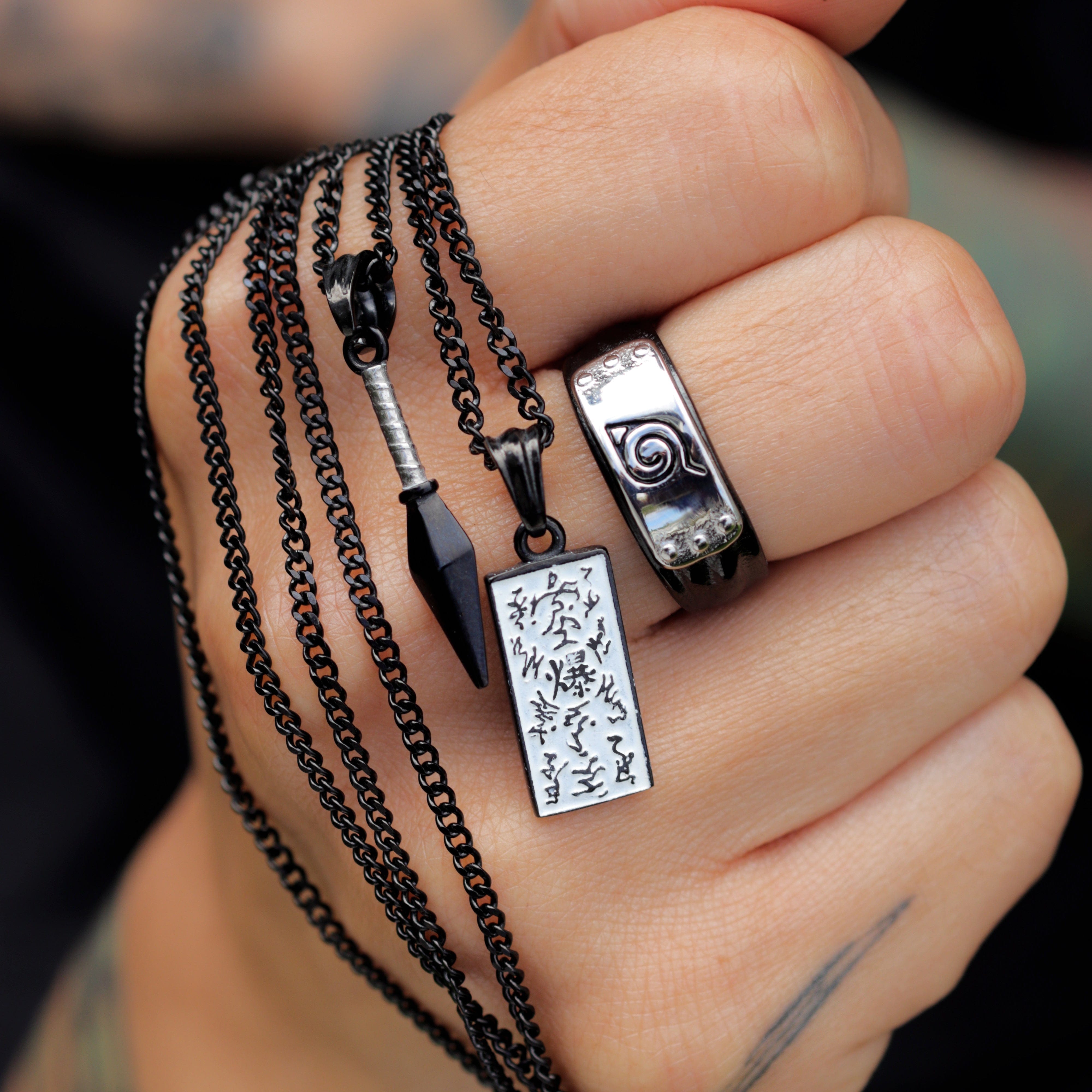 Misterverse Naruto™ Hidden Leaf Village Headband Ring