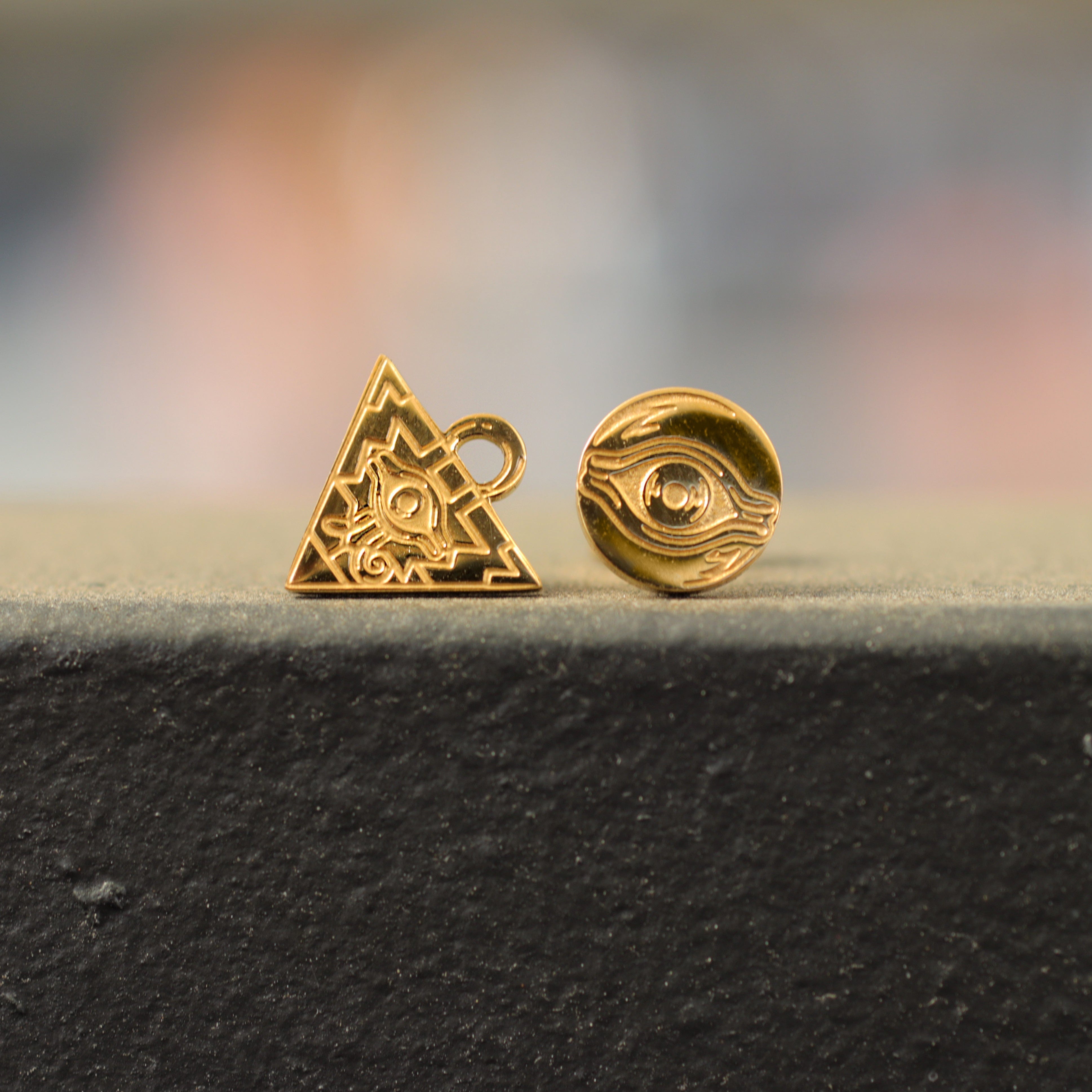 Misterverse Yu - Gi - Oh!™ Millennium Eye Stud Earrings