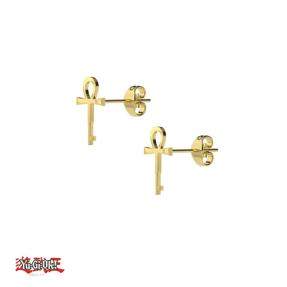 Misterverse Yu - Gi - Oh!™ Millennium Key Stud Earrings