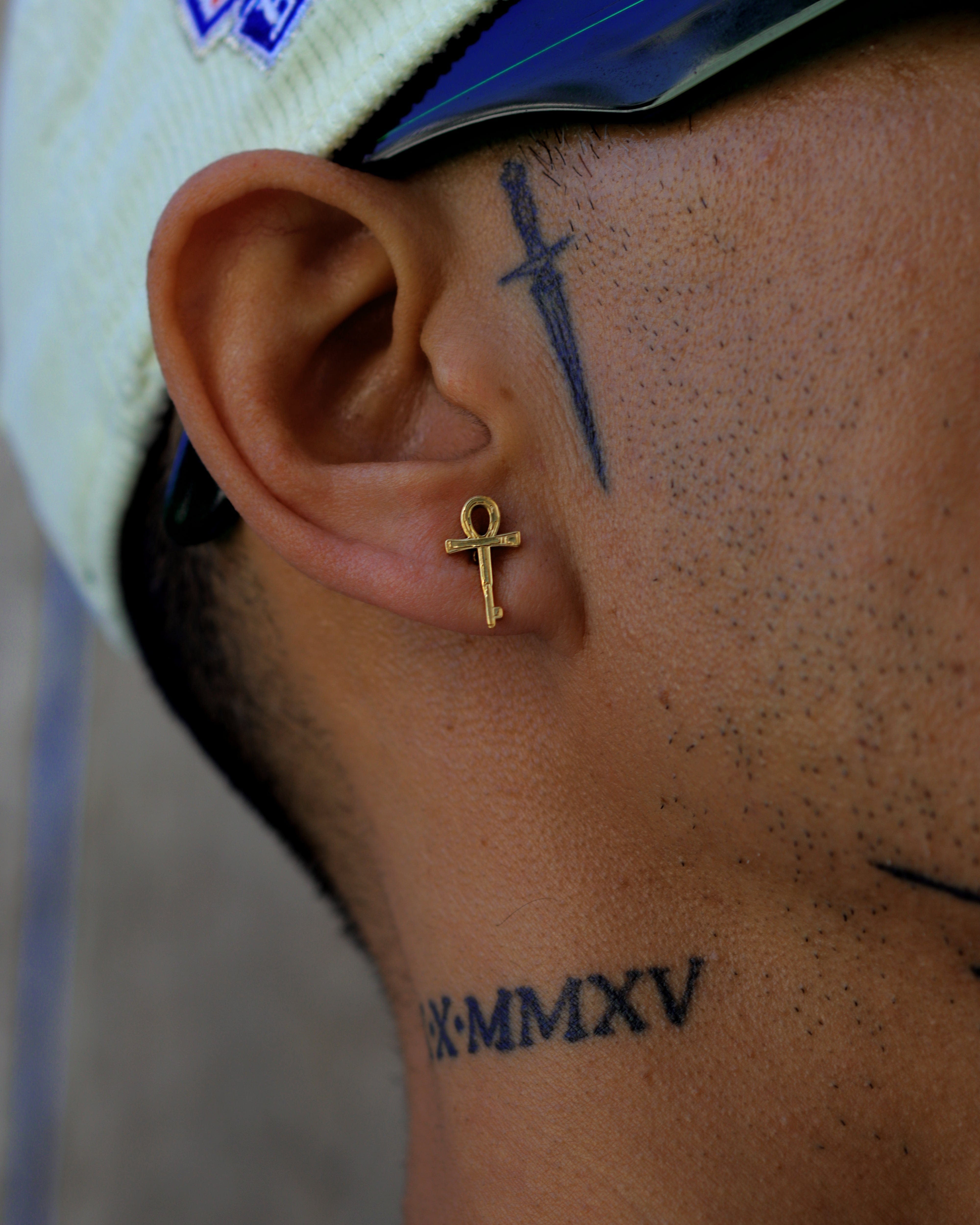 Misterverse Yu - Gi - Oh!™ Millennium Key Stud Earrings