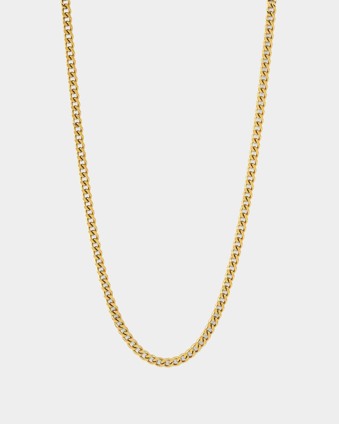 Saint Morta 3 mm Micro Cuban Chain Gold