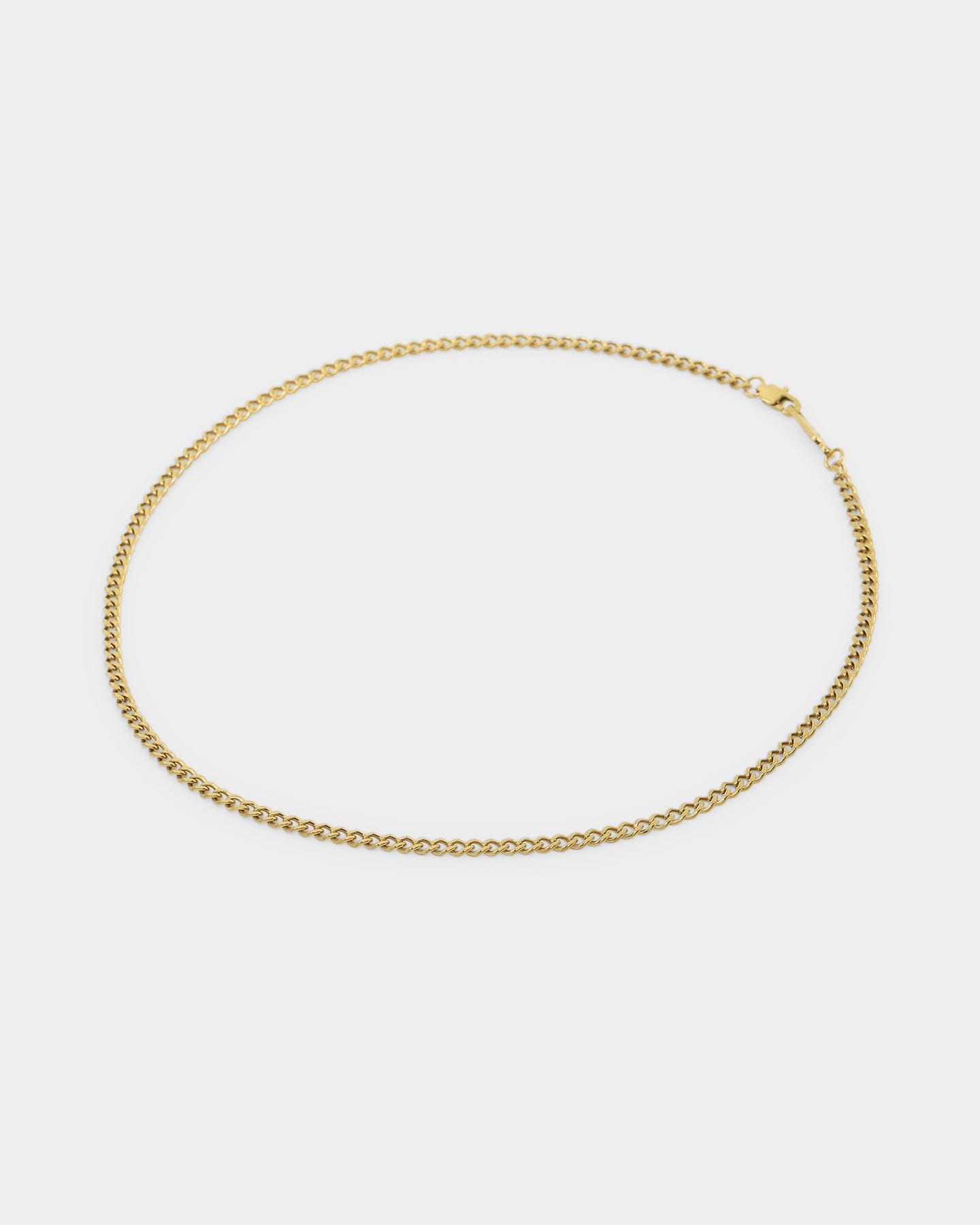 Saint Morta 3 mm Micro Cuban Chain Gold