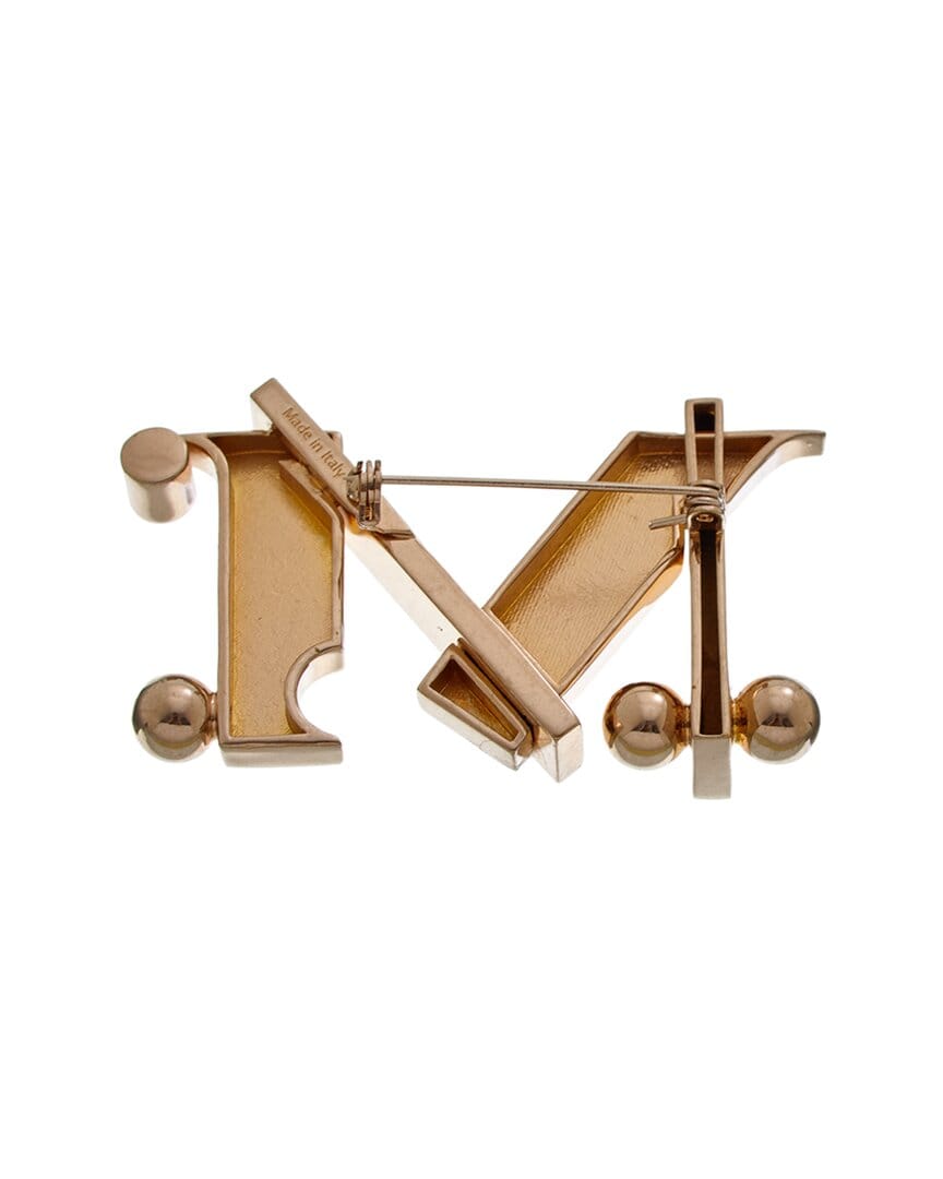 Weekend Max Mara Monogram Brooch