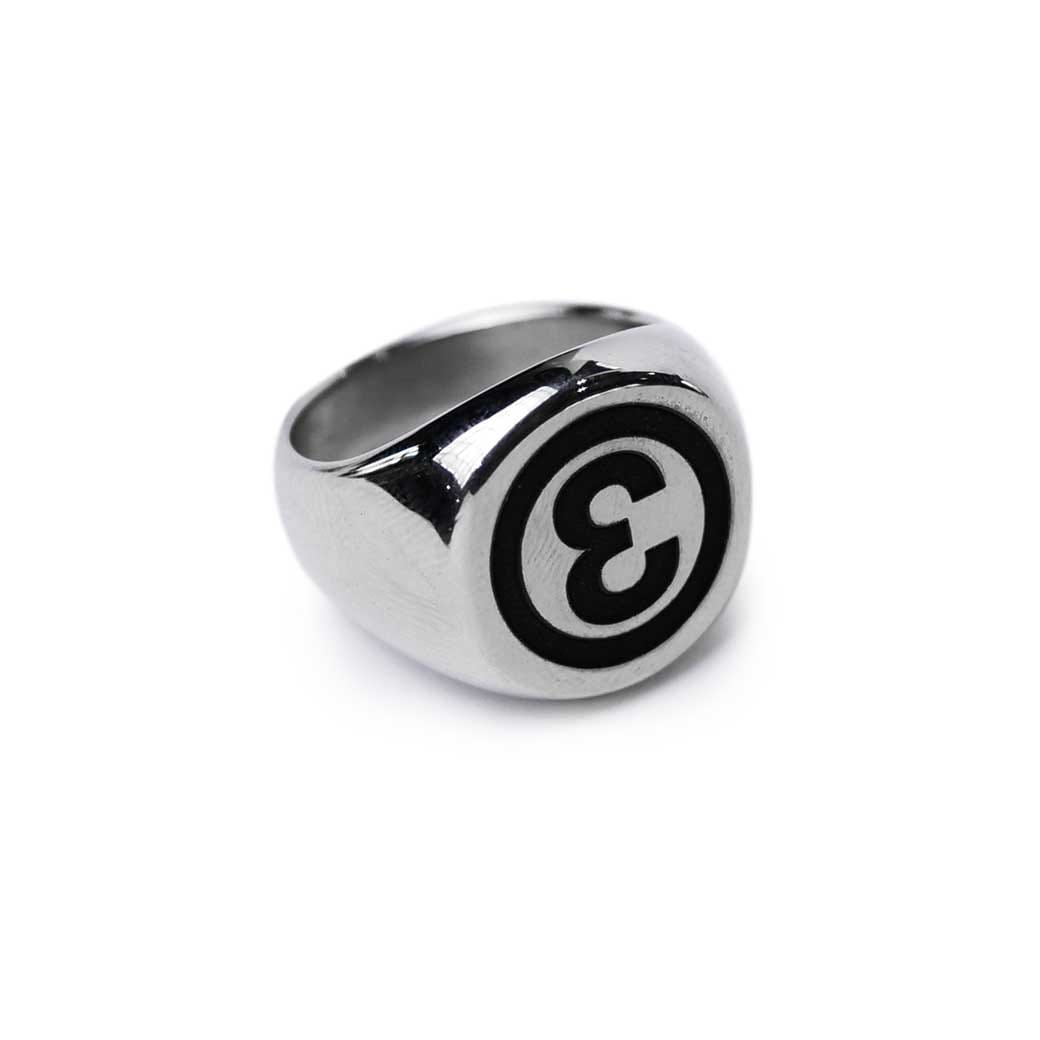 Logo Preduce E Logo Ring Silver
