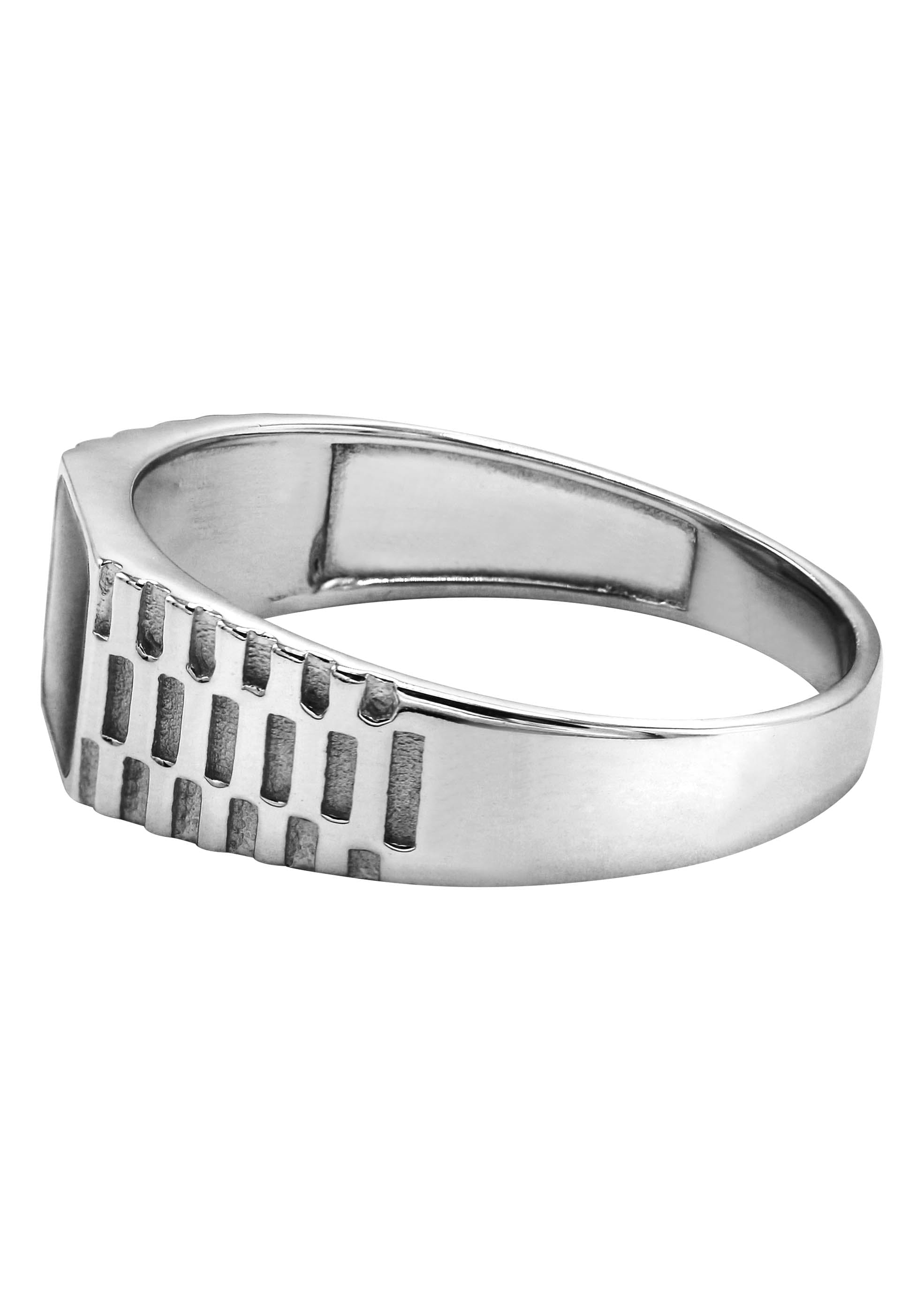Manufacturer 43 Mens Silver Onyx Ring | Appx 3.9 Grams