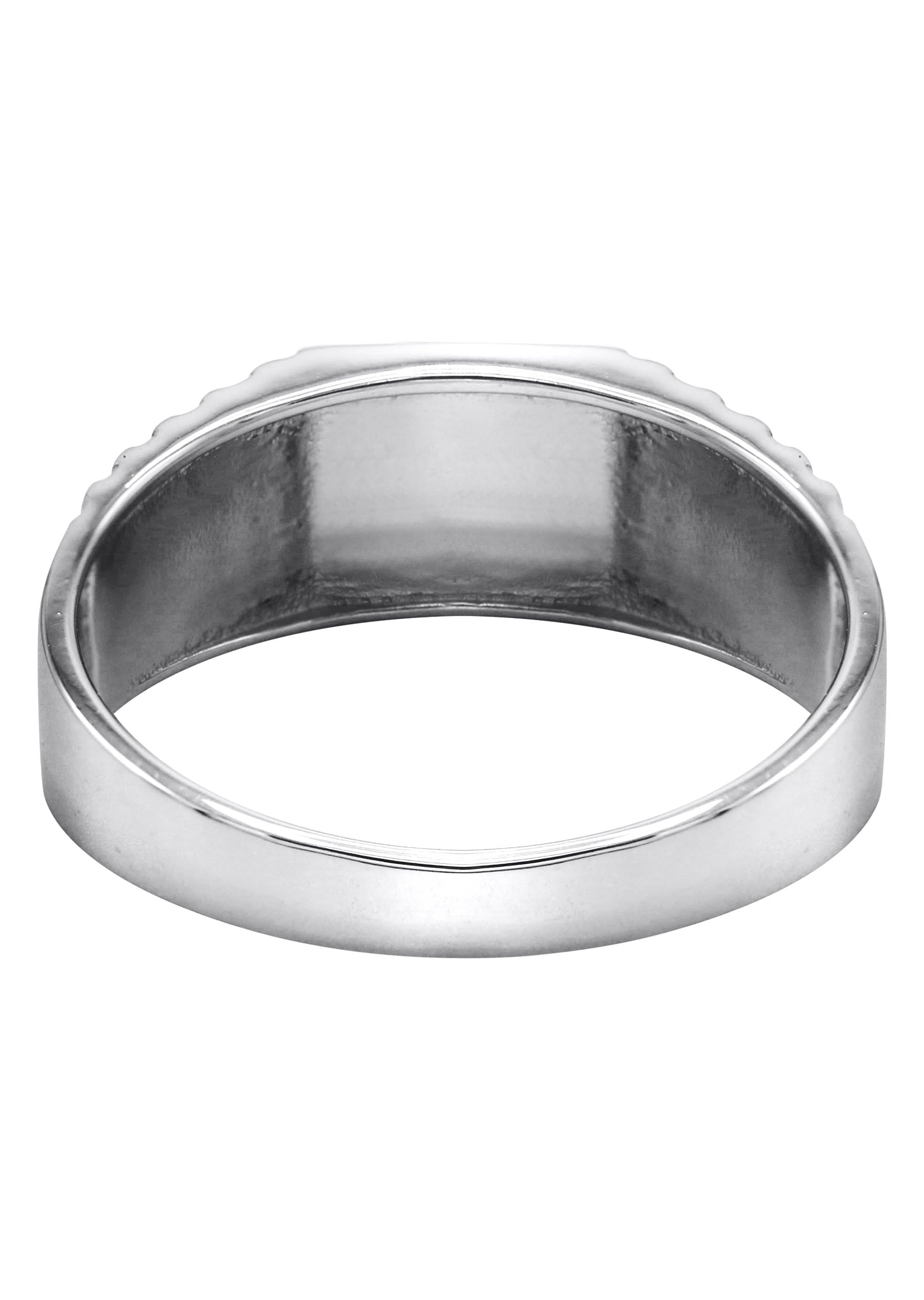 Manufacturer 43 Mens Silver Onyx Ring | Appx 3.9 Grams