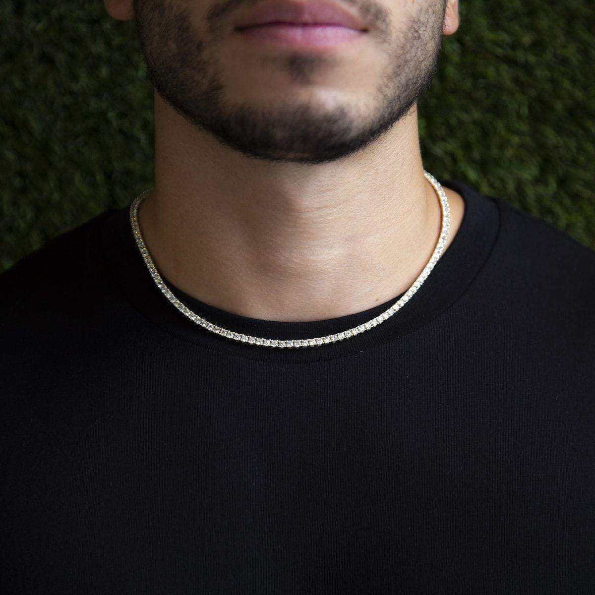 GLD Customs 3 mm Tennis Necklace