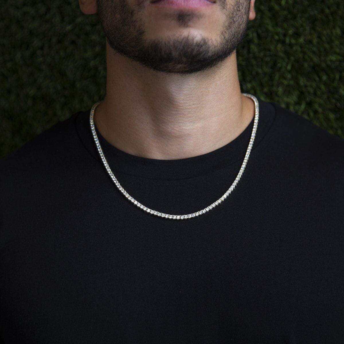 GLD MAS Chains 3 mm Tennis Necklace