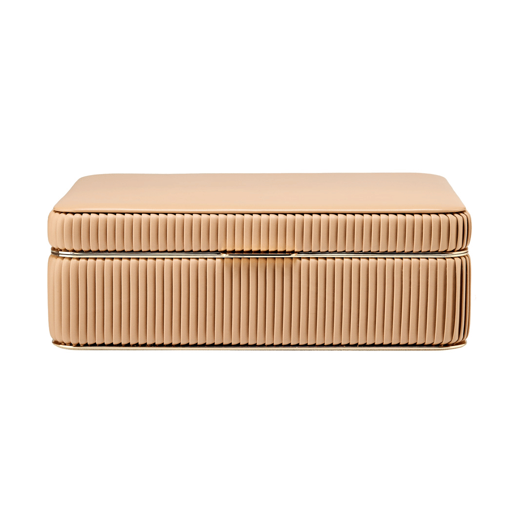 WOLF Bella Medium Jewelry Box in Mocha