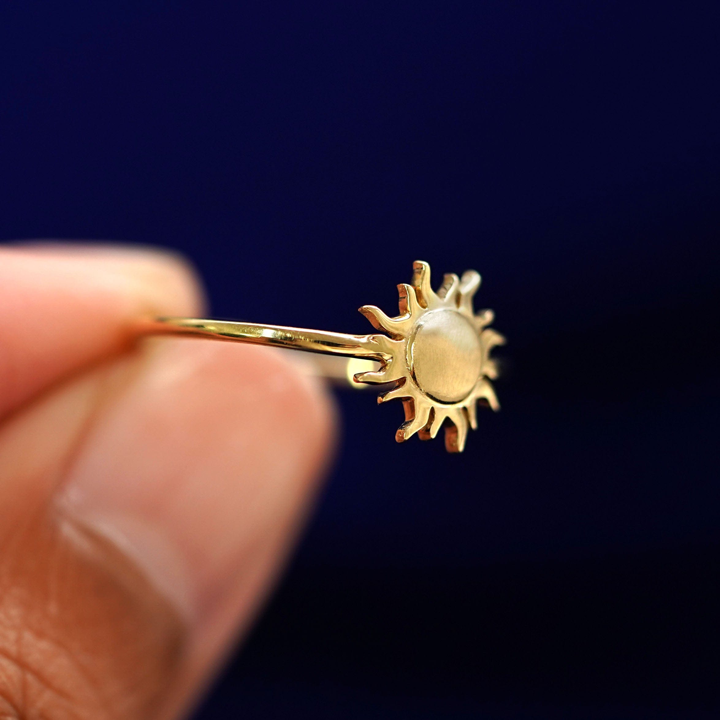Automic Gold Studio Sun Ring