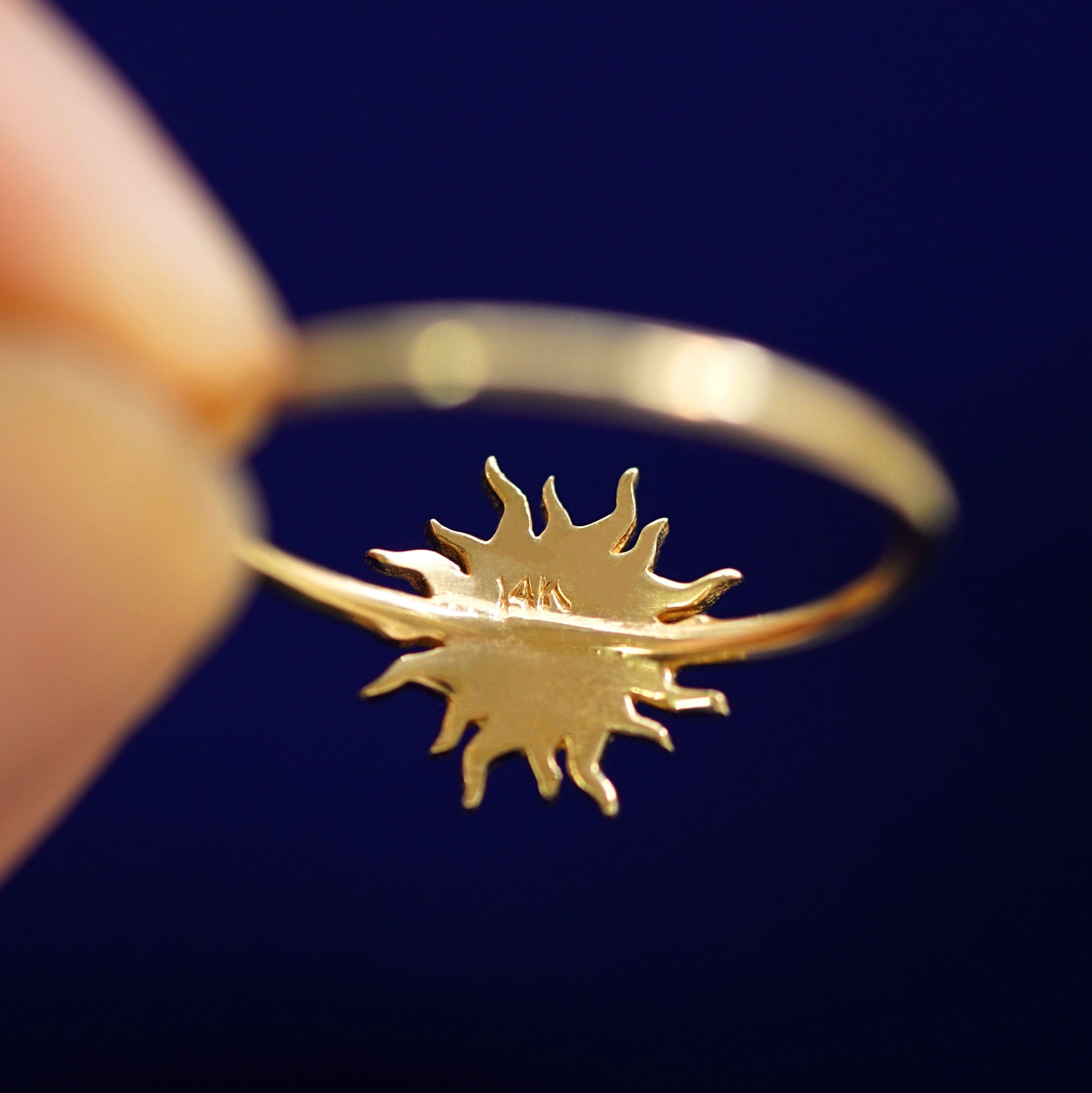 Automic Gold Studio Sun Ring