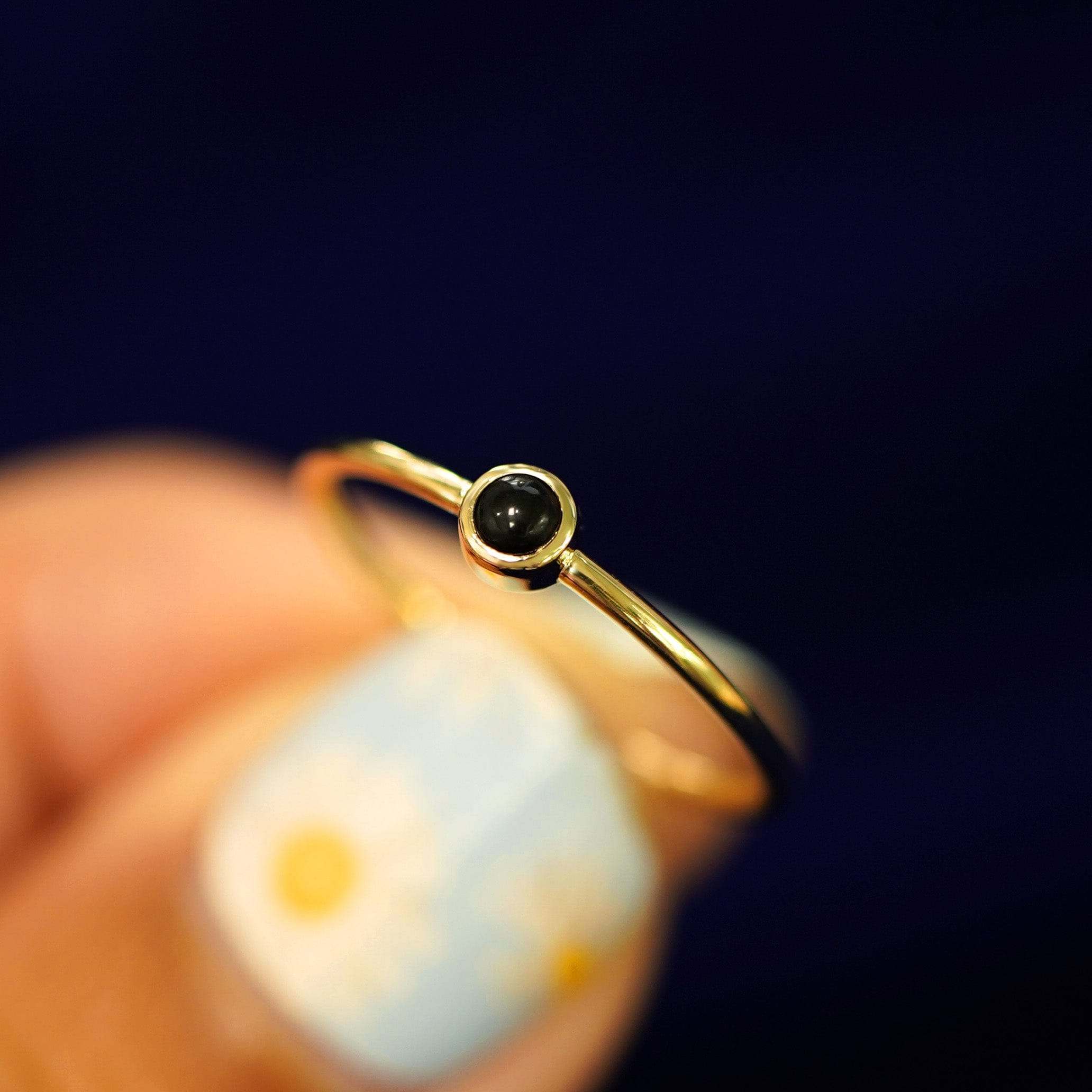 Automic Gold Studio Onyx Ring