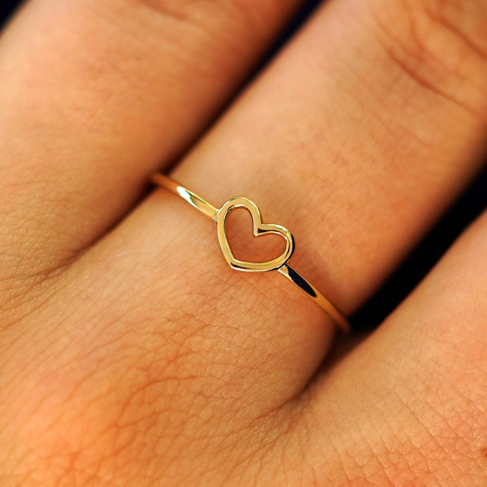 Automic Gold Studio Heart Ring