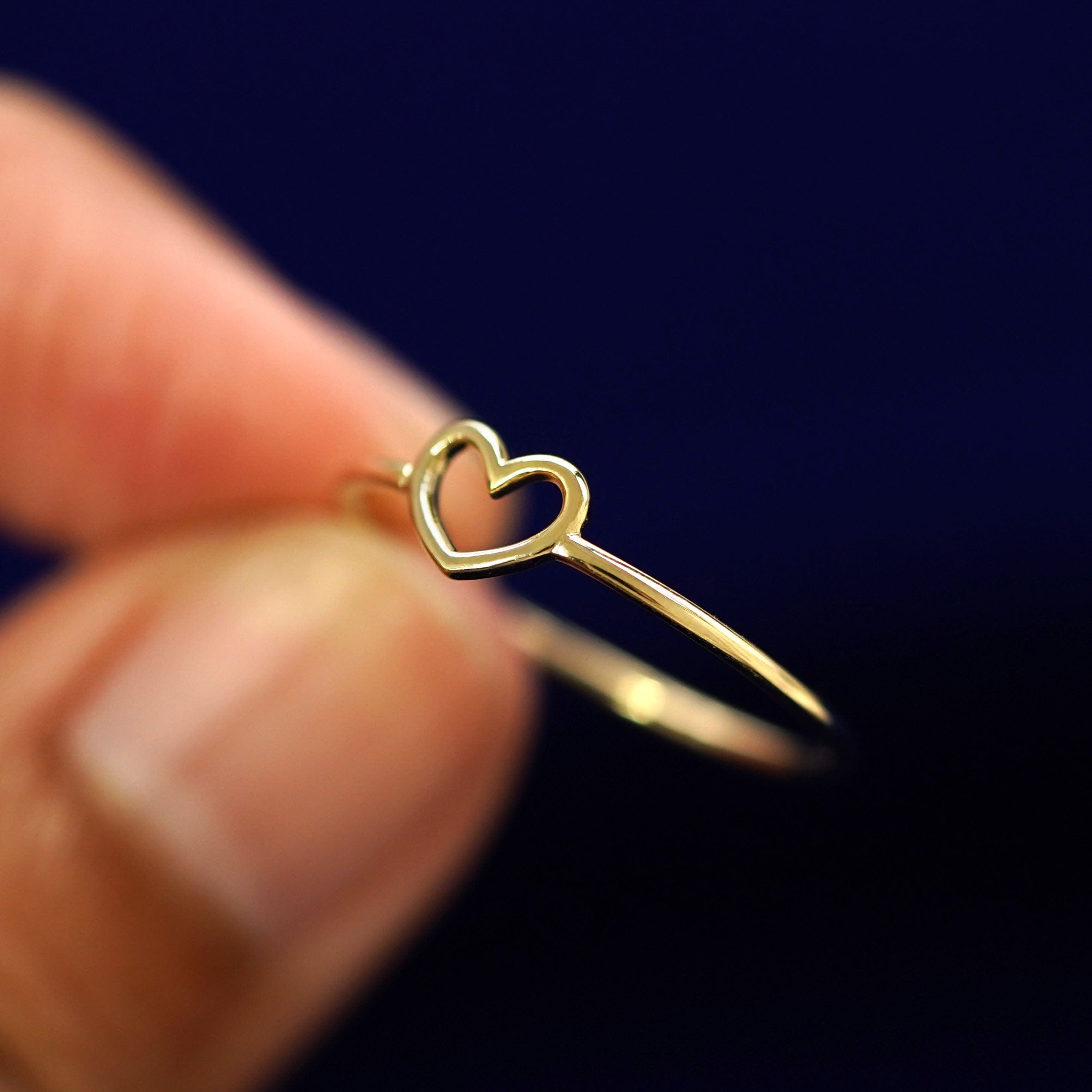 Automic Gold Studio Heart Ring