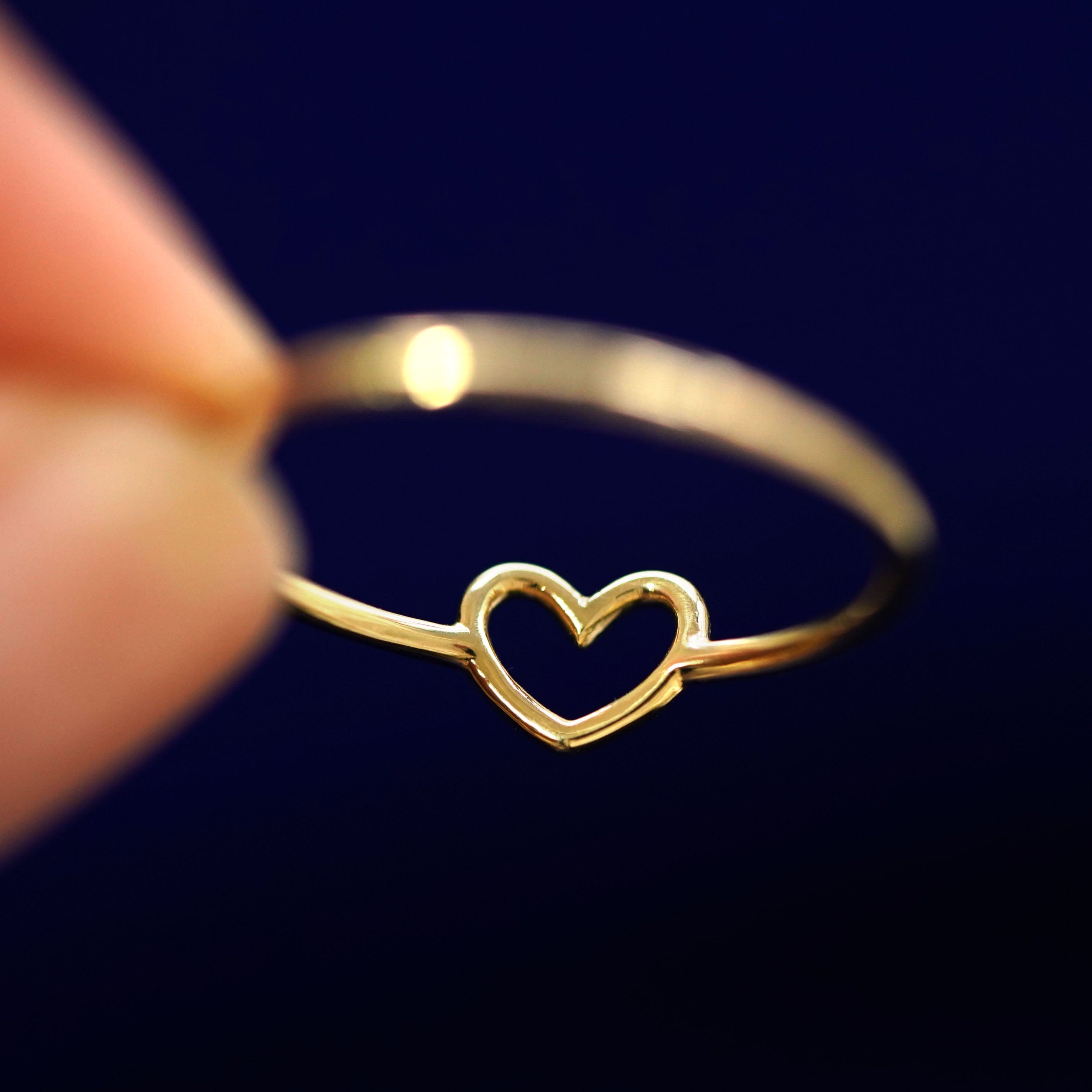 Automic Gold Studio Heart Ring